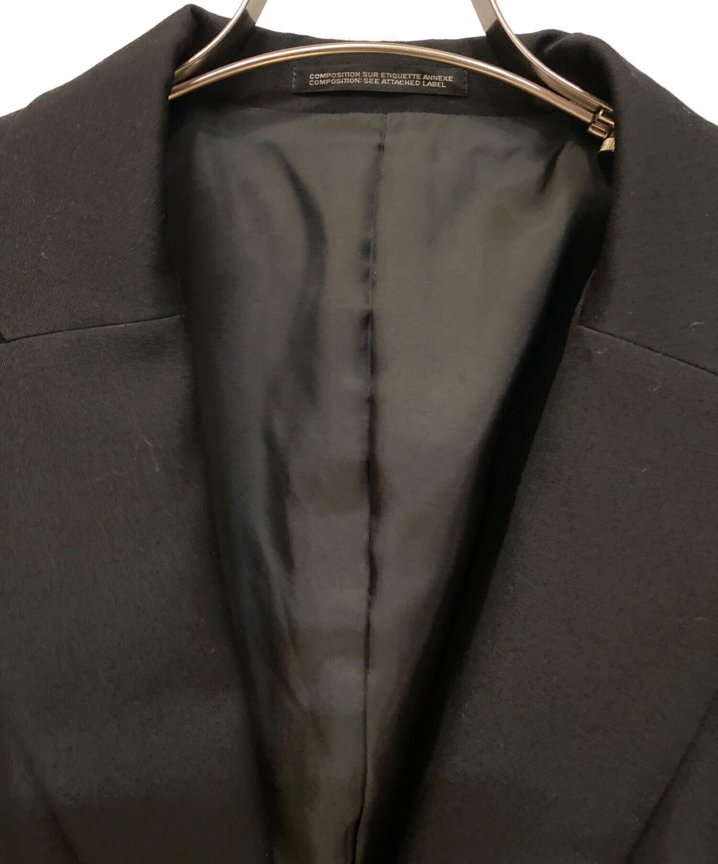 [Pre-owned] YOHJI YAMAMOTO 21AW Wool gabardine layered jacket FX-J17-100