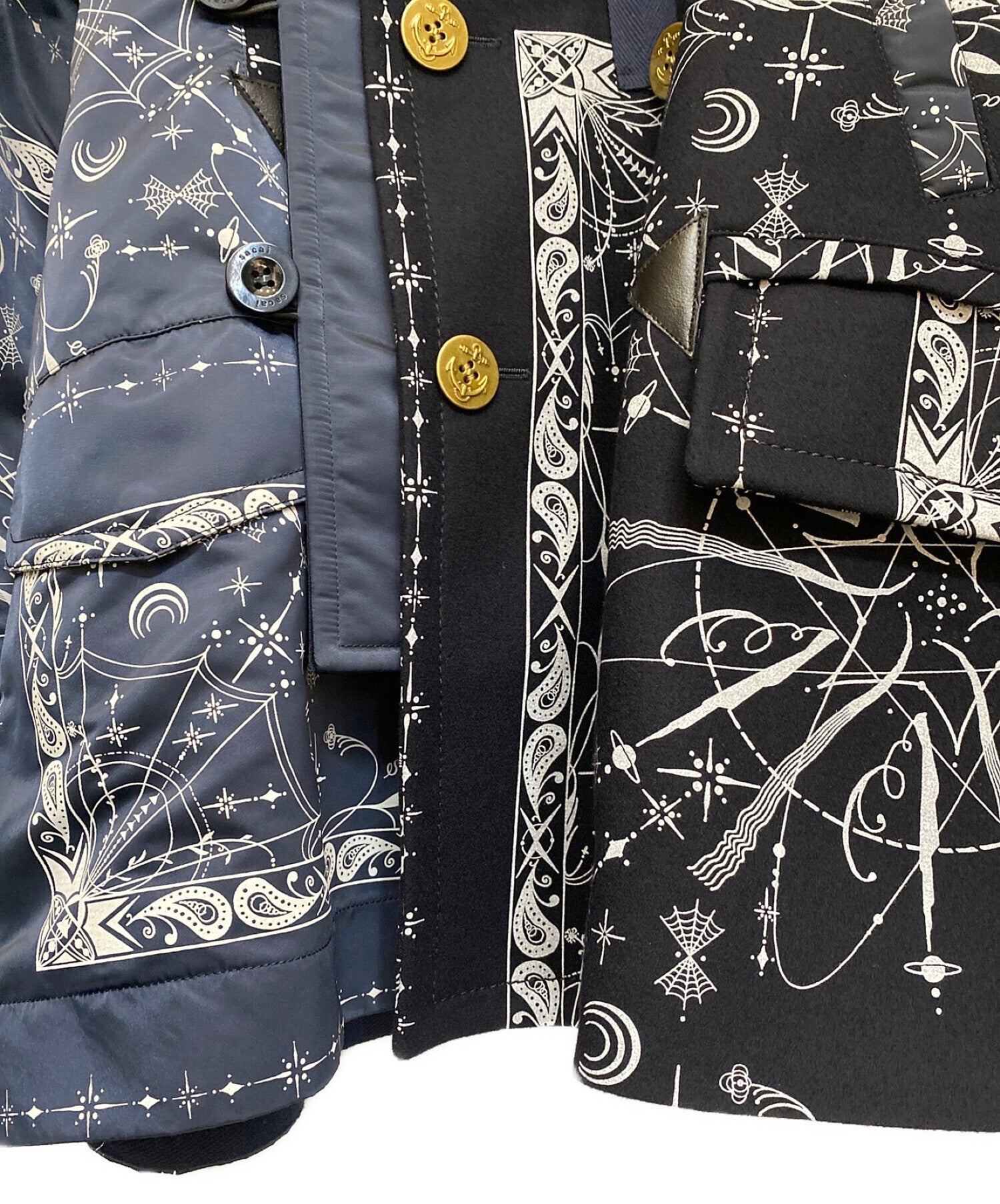 Pre-owned] sacai Dr.Woo Bandana Print Coat 20-02327M – Archive Factory