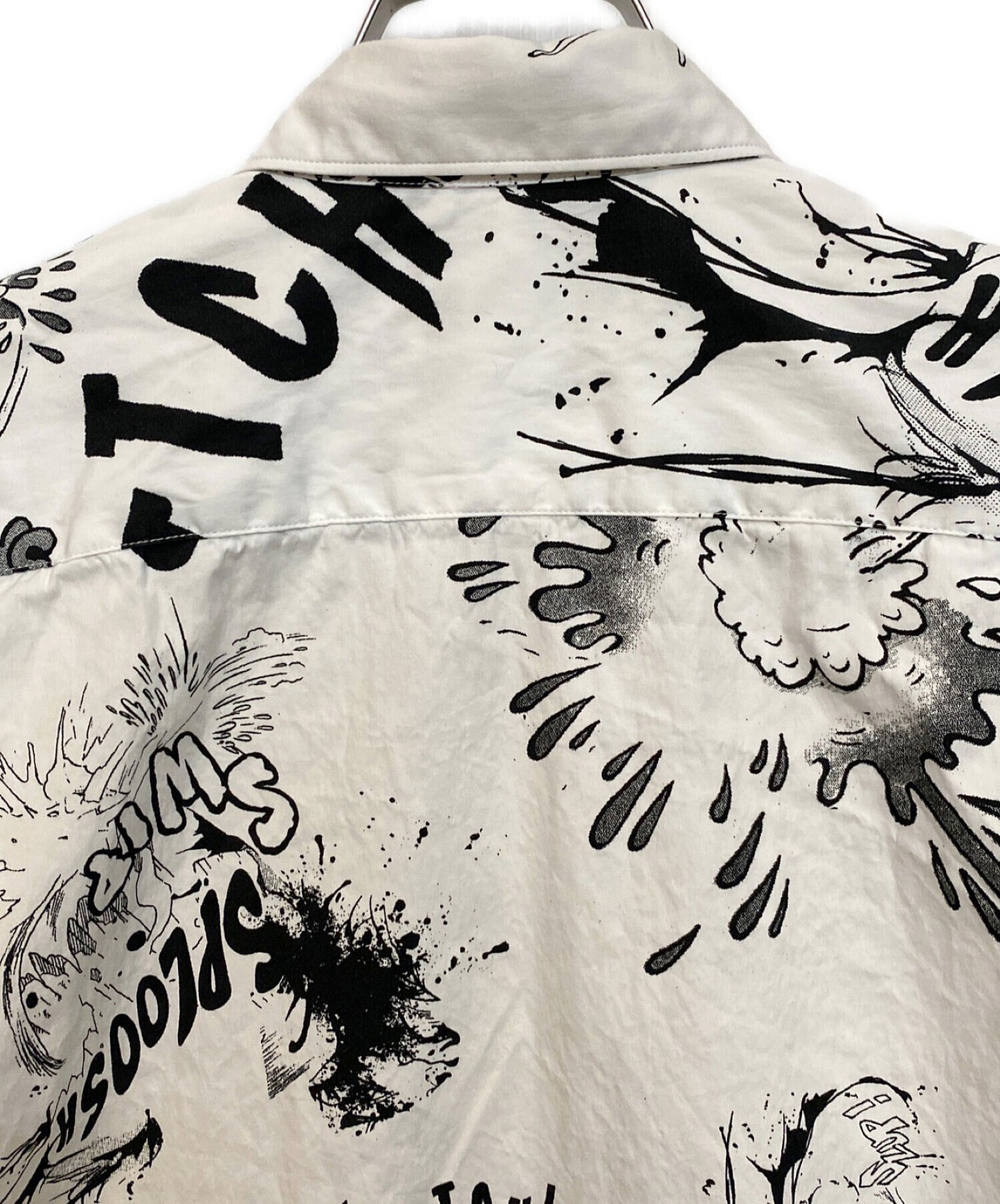 [Pre-owned] COMME des GARCONS SHIRT CHRISTIAN MARCLAY PRINTED SHIRT FI-B003