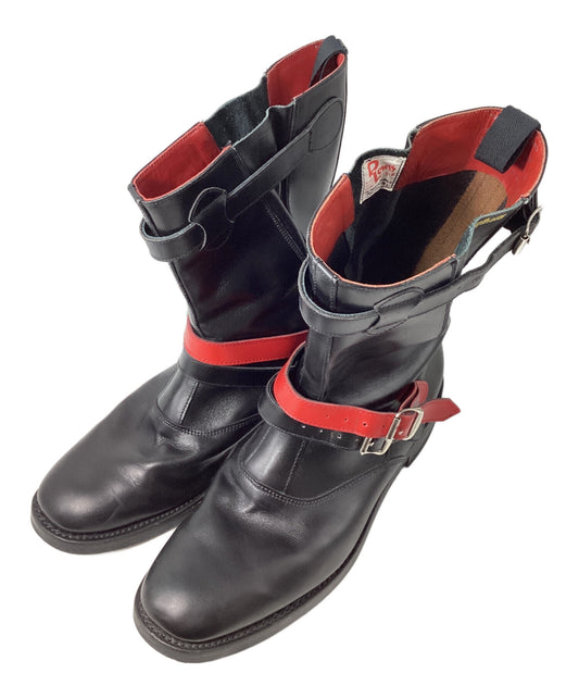 [Pre-owned] COMME des GARCONS ×Lewis Leathers Atlantic engineer boots LL209.