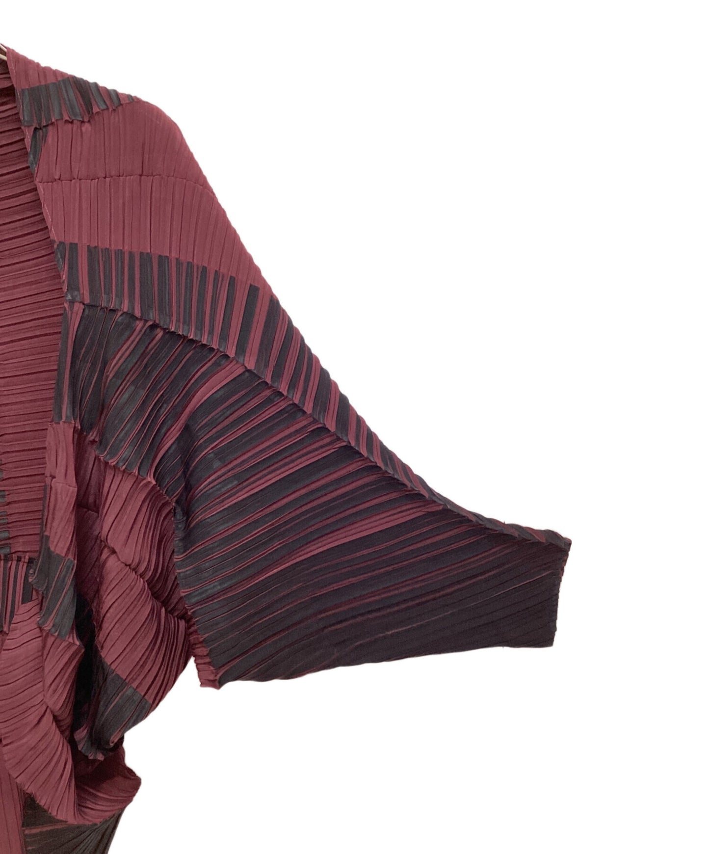 [Pre-owned] ISSEY MIYAKE pleated dolman cardigan IM54FD631