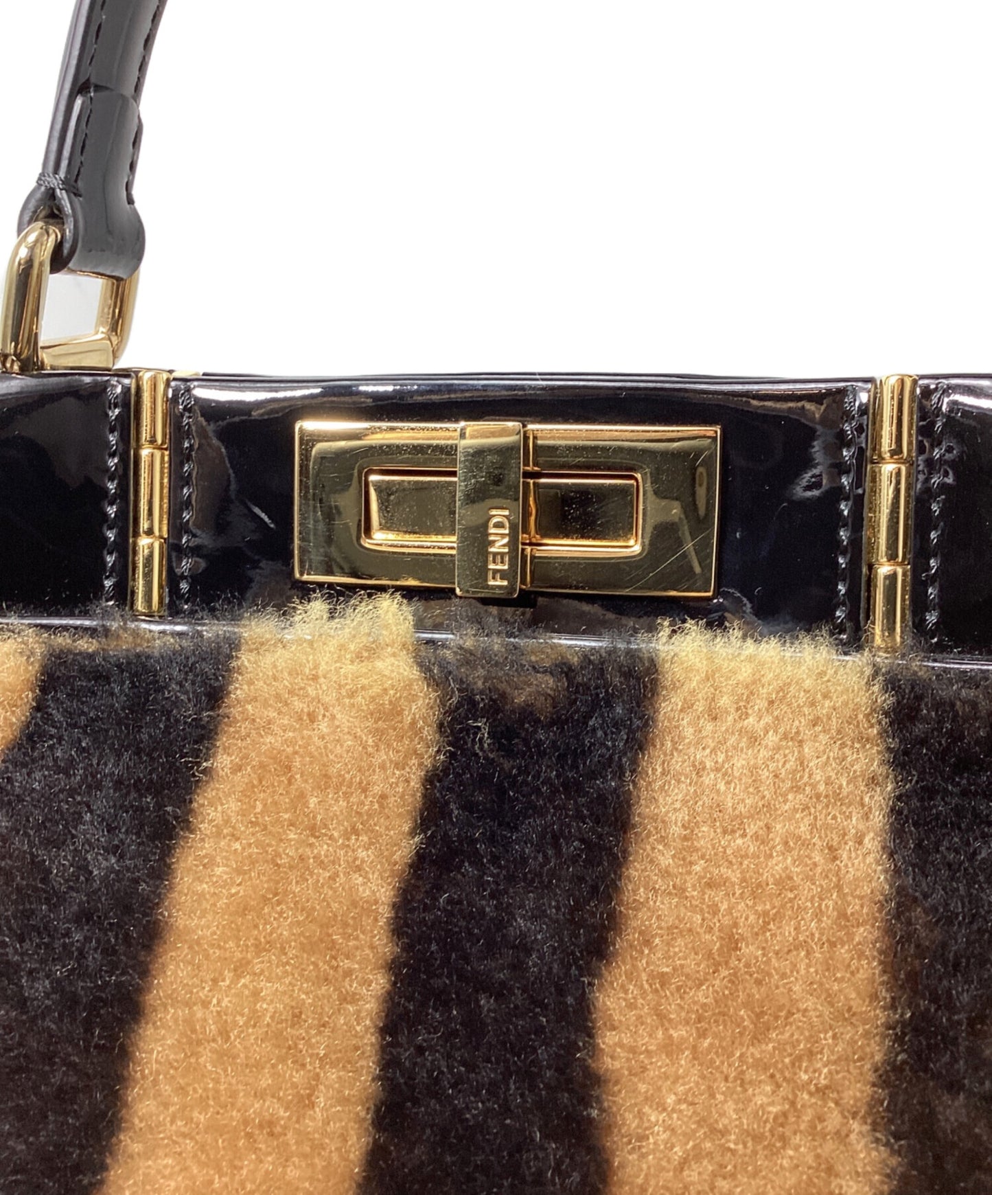 [Pre-owned] FENDI Peekaboo Regular Pecan 8BN290 A9Y2 F031L