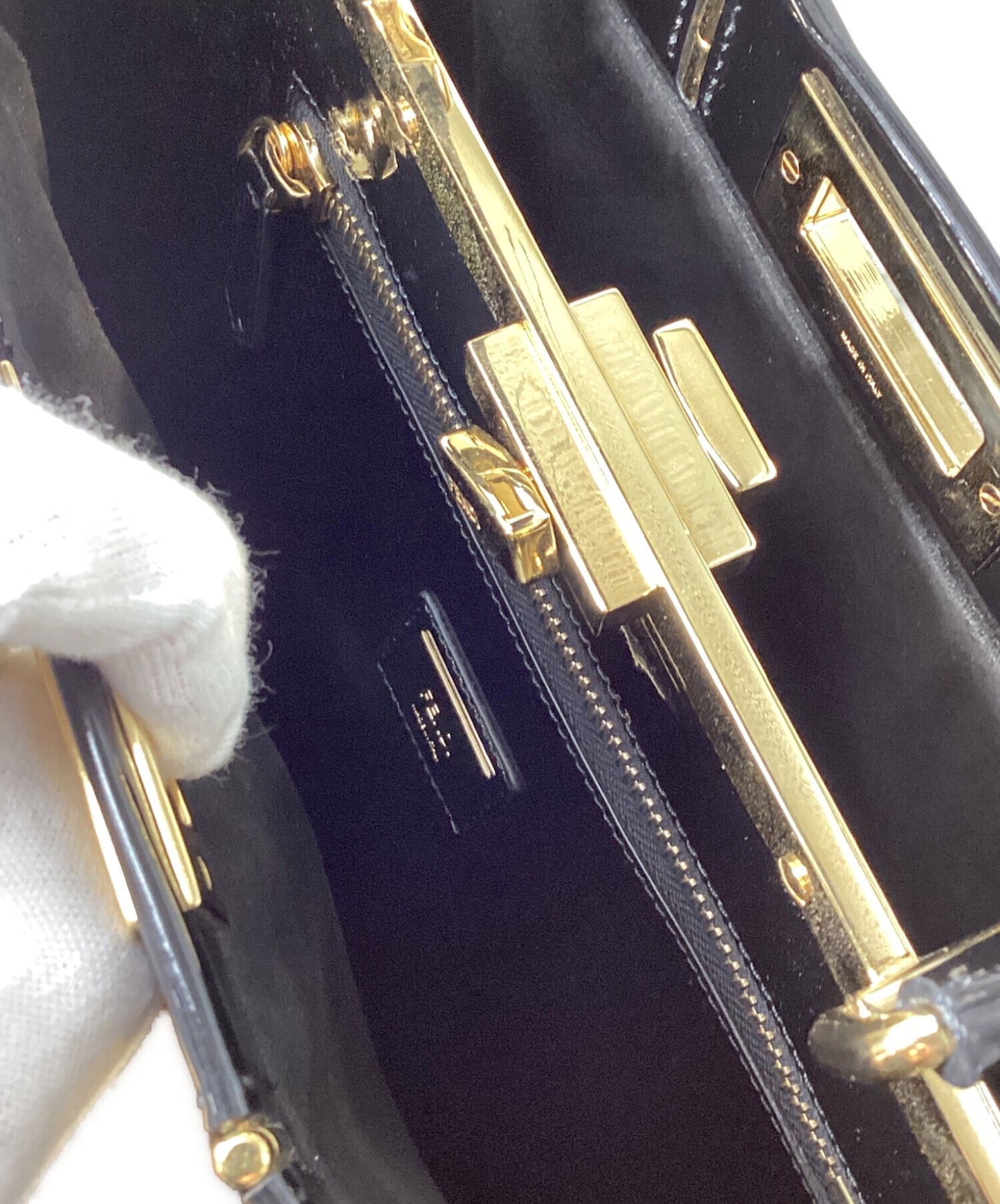 [Pre-owned] FENDI Peekaboo Regular Pecan 8BN290 A9Y2 F031L