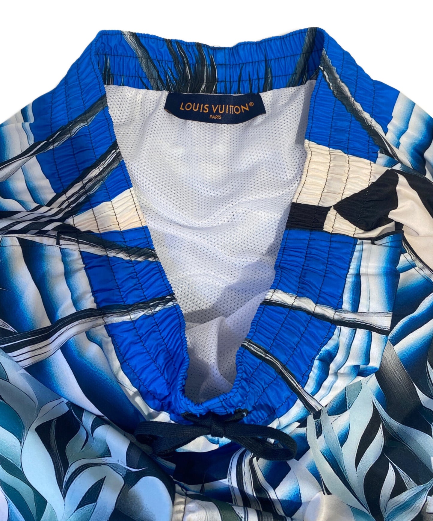 [Pre-owned] LOUIS VUITTON TECHNICAL COTTON JERSEY SHORTS RM242MM MDG HRW01W