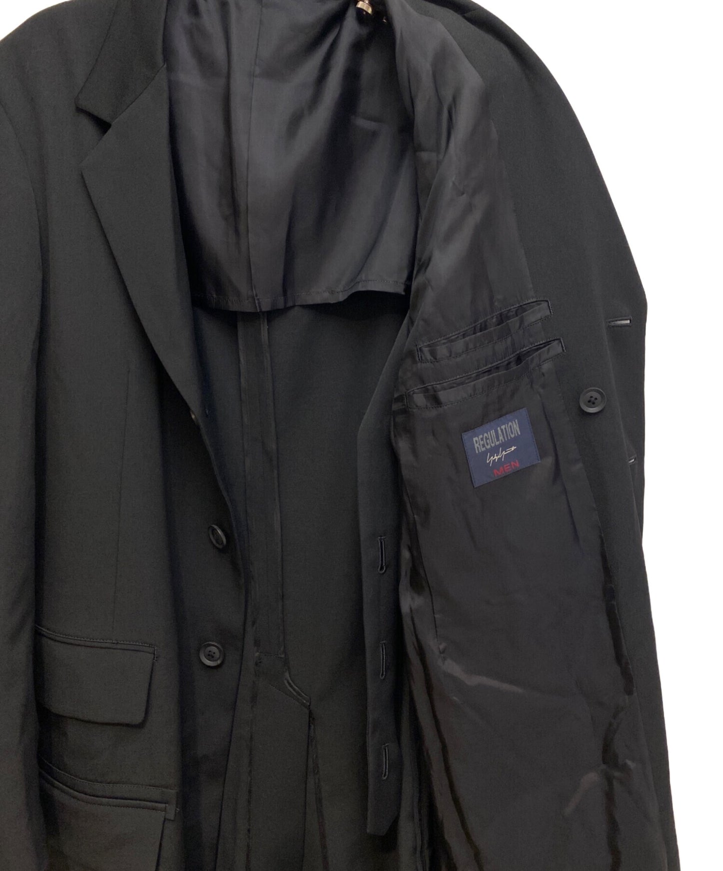 [Pre-owned] REGULATION Yohji Yamamoto WOOL GABARDINE DOCTOR'S COAT HS-J01-140