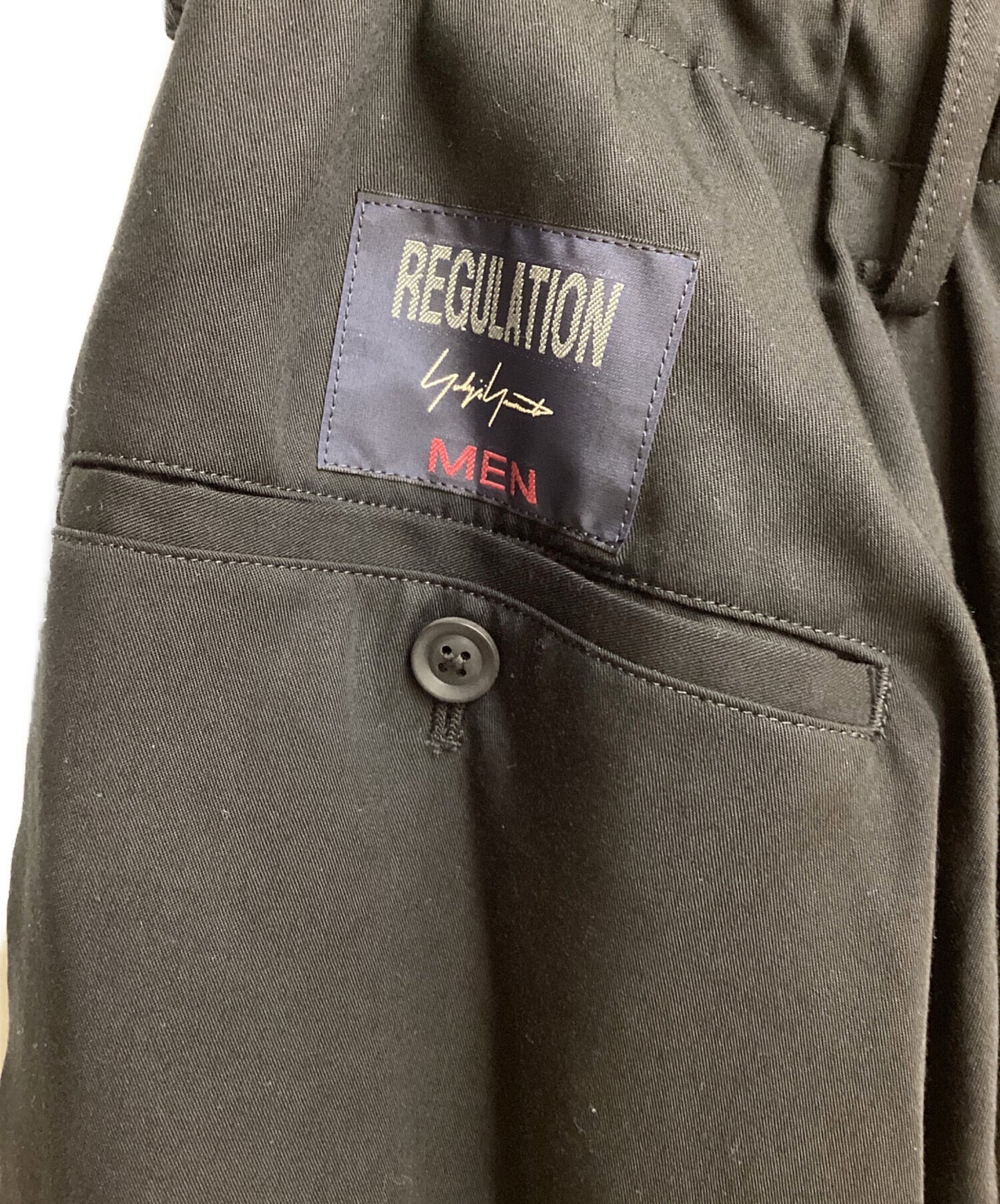 [Pre-owned] REGULATION Yohji Yamamoto REGULATION CELLULOSE STANDARD CROW PANTS HS-P04-240