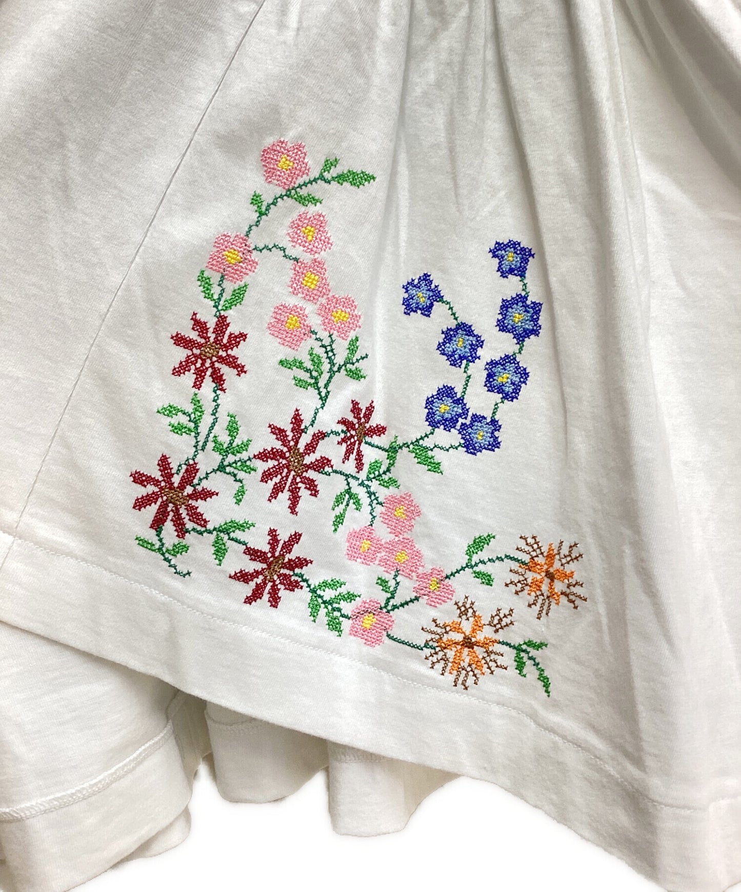 [Pre-owned] TAO COMME des GARCONS Flower Embroidery Cut and Sew TM-T015