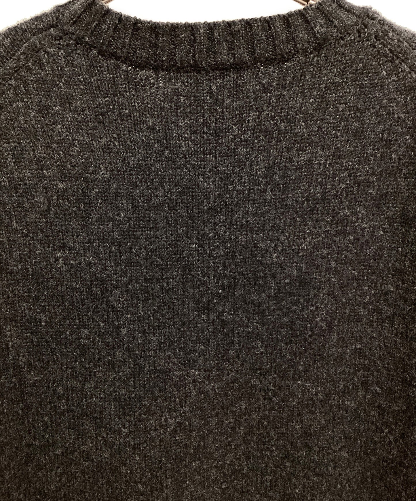 [Pre-owned] Yohji Yamamoto pour homme 23AW SIDE STRING DETAIL CREW NECK KNIT HJ-K05-193