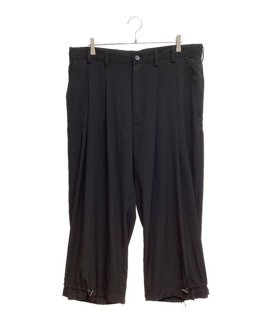 [Pre-owned] GROUND Y 24SS POLYESTER/TRIACETATE CREPE de CHINE BALLOON PANTS GS-P11-500