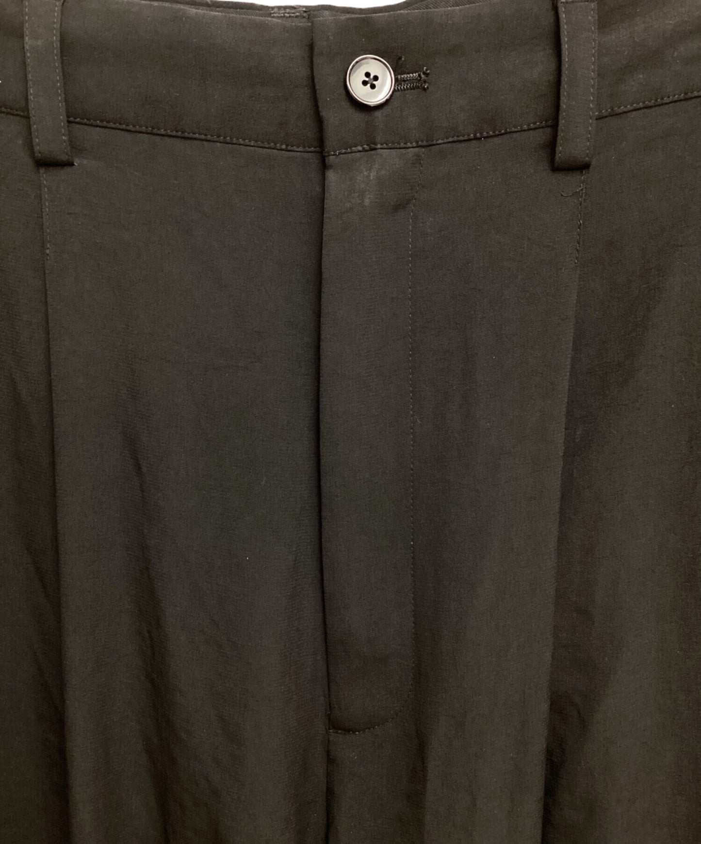 [Pre-owned] GROUND Y 24SS POLYESTER/TRIACETATE CREPE de CHINE BALLOON PANTS GS-P11-500