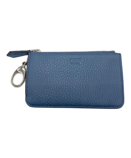 [Pre-owned] FENDI Peekaboo leather key case 8AP161 A91B