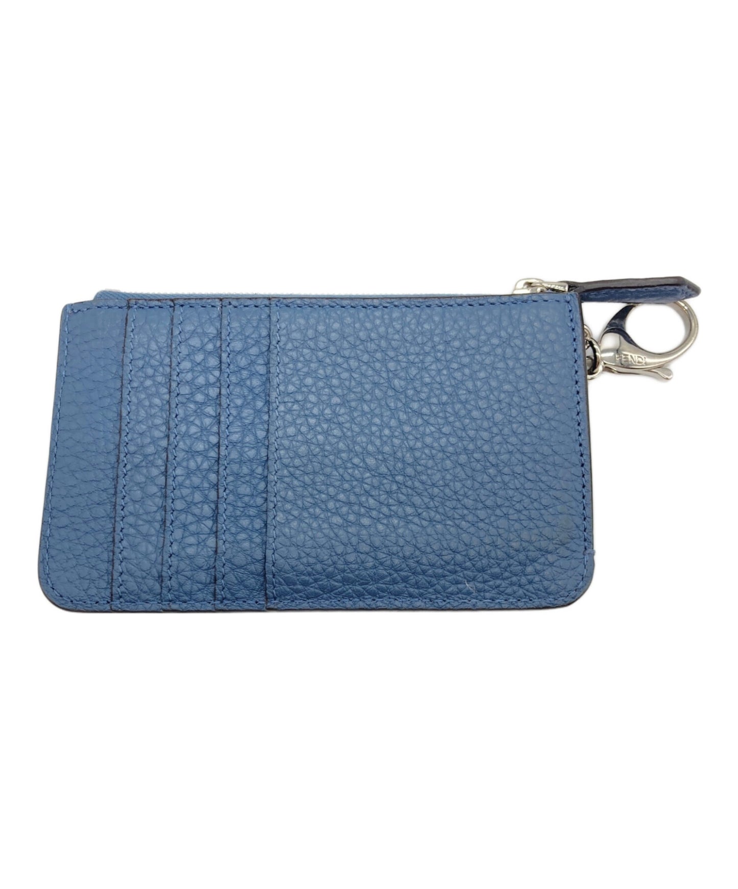 [Pre-owned] FENDI Peekaboo leather key case 8AP161 A91B