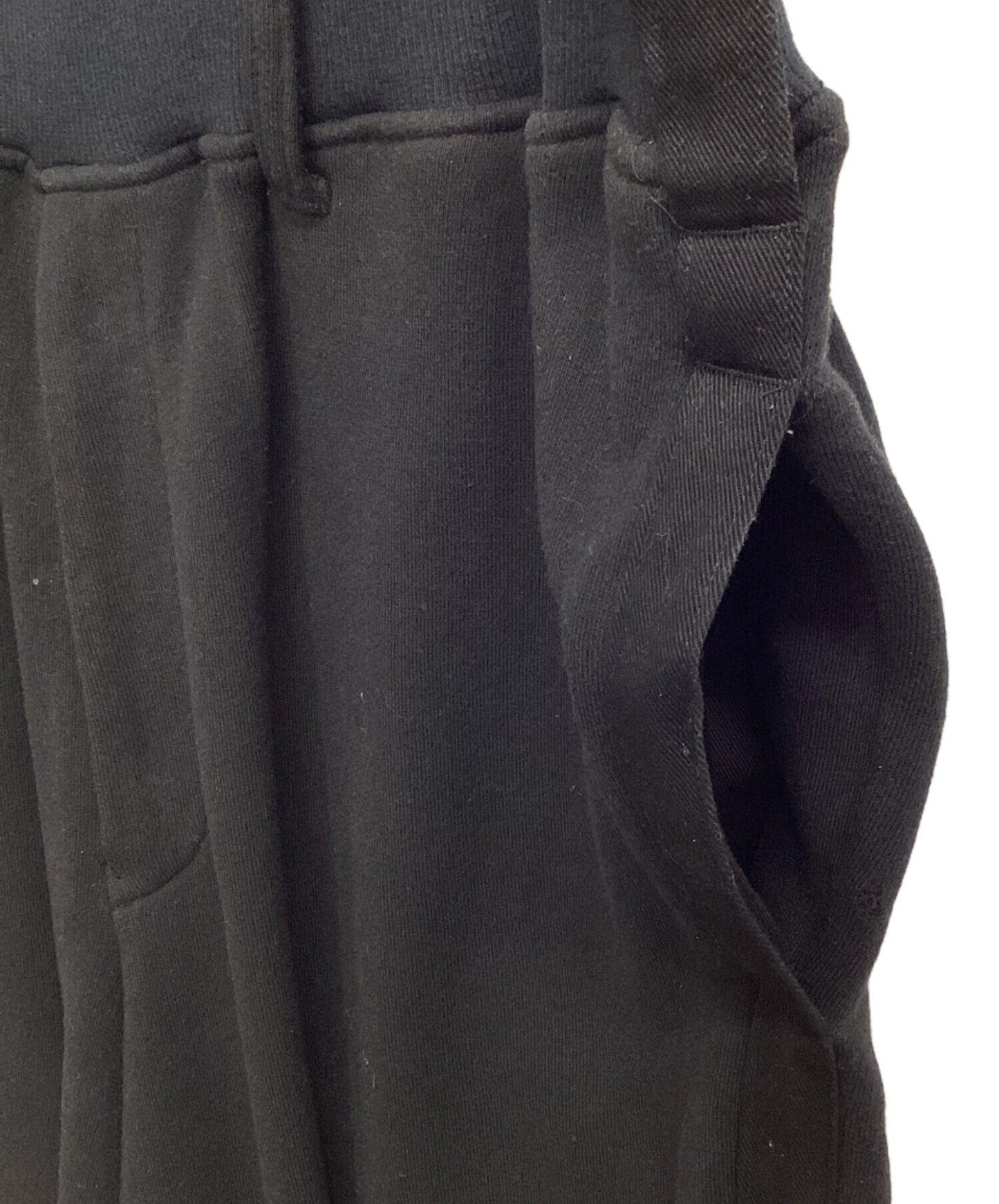 [Pre-owned] Yohji Yamamoto pour homme COTTON/LYOCELL FLEECE HEM RIB PANTS