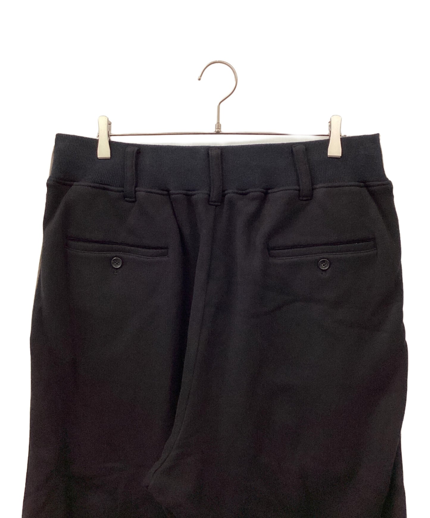 [Pre-owned] Yohji Yamamoto pour homme COTTON/LYOCELL FLEECE HEM RIB PANTS HG-P79-039