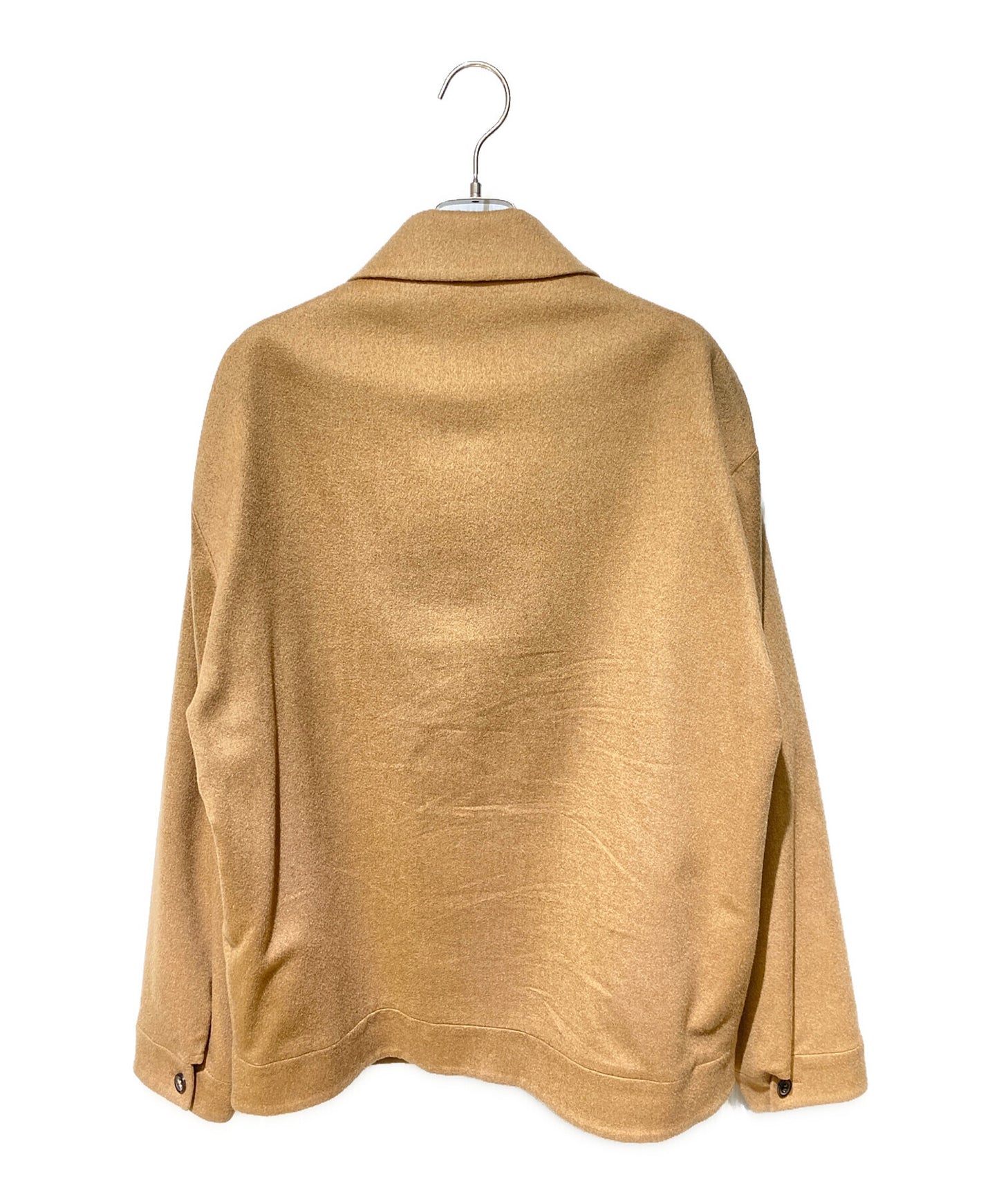 [Pre-owned] PRADA Camel Hair Blouson Jacket SGC291 S232