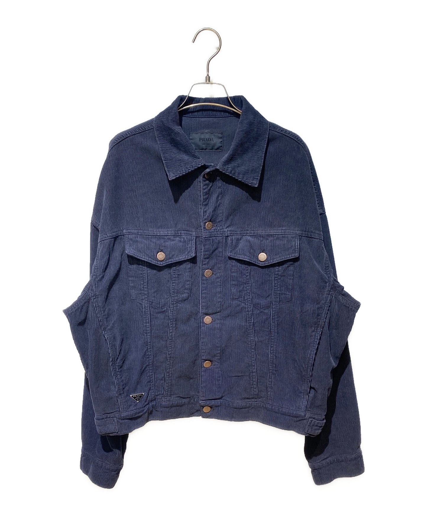 [Pre-owned] PRADA Corduroy Blouson Jacket GEB257 SAAO