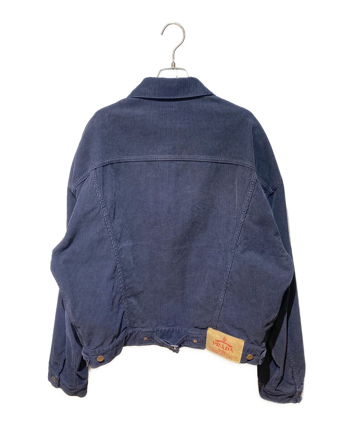 [Pre-owned] PRADA Corduroy Blouson Jacket GEB257 SAAO