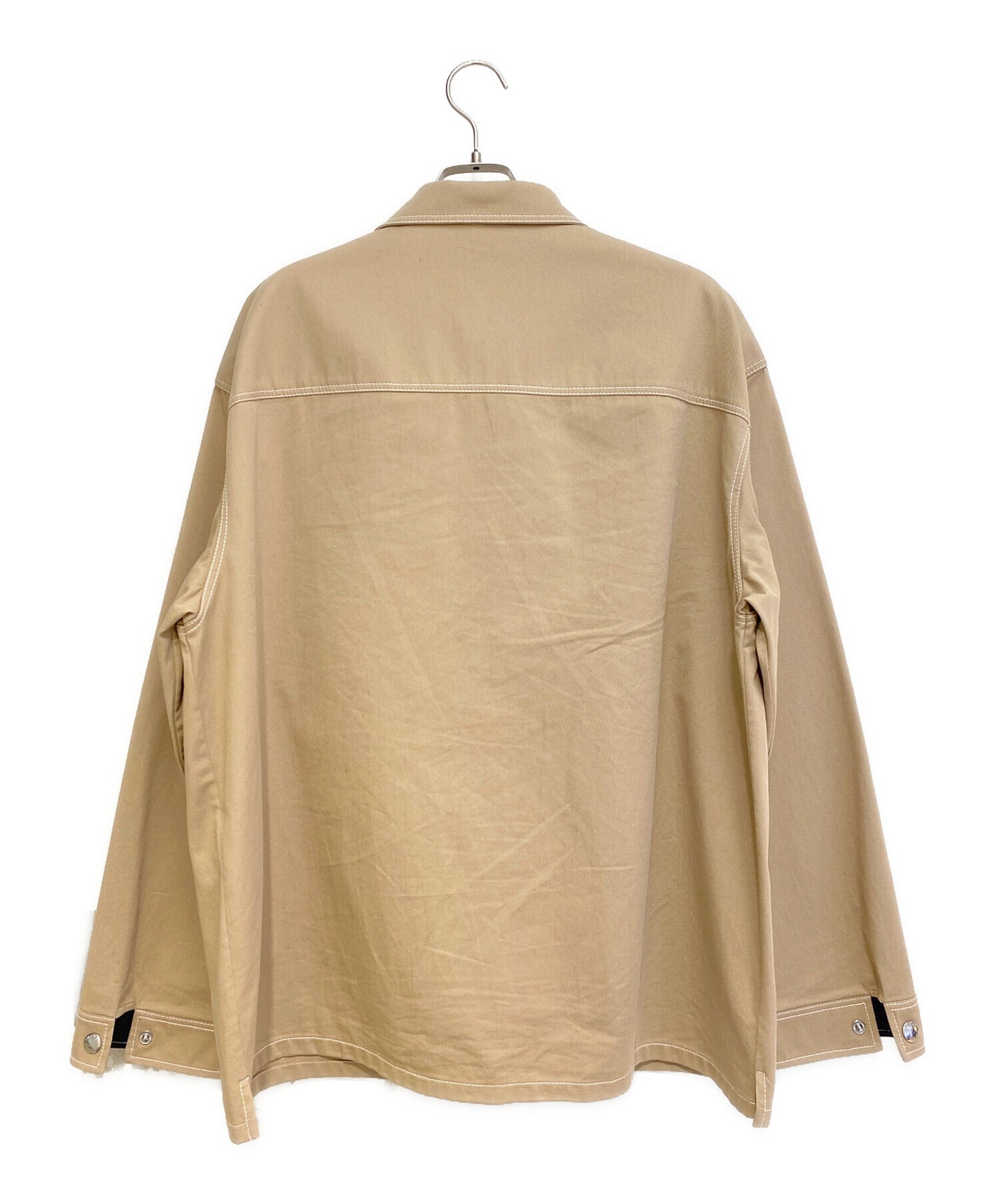 [Pre-owned] PRADA Stretch cotton shirt SC696 S232