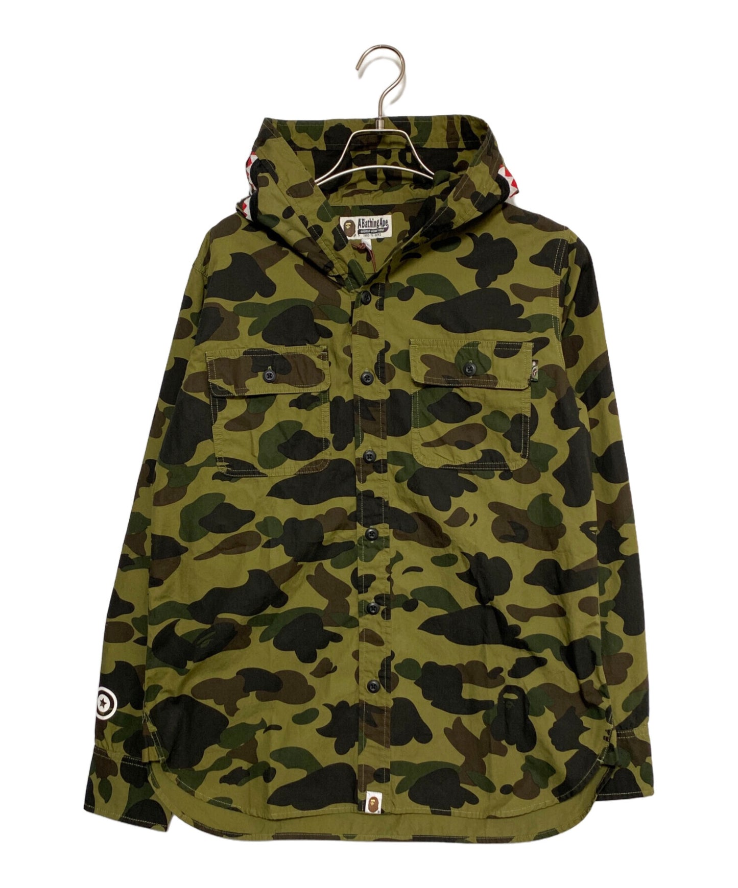 [Pre-owned] A BATHING APE hooded shirt 001SHH301010X
