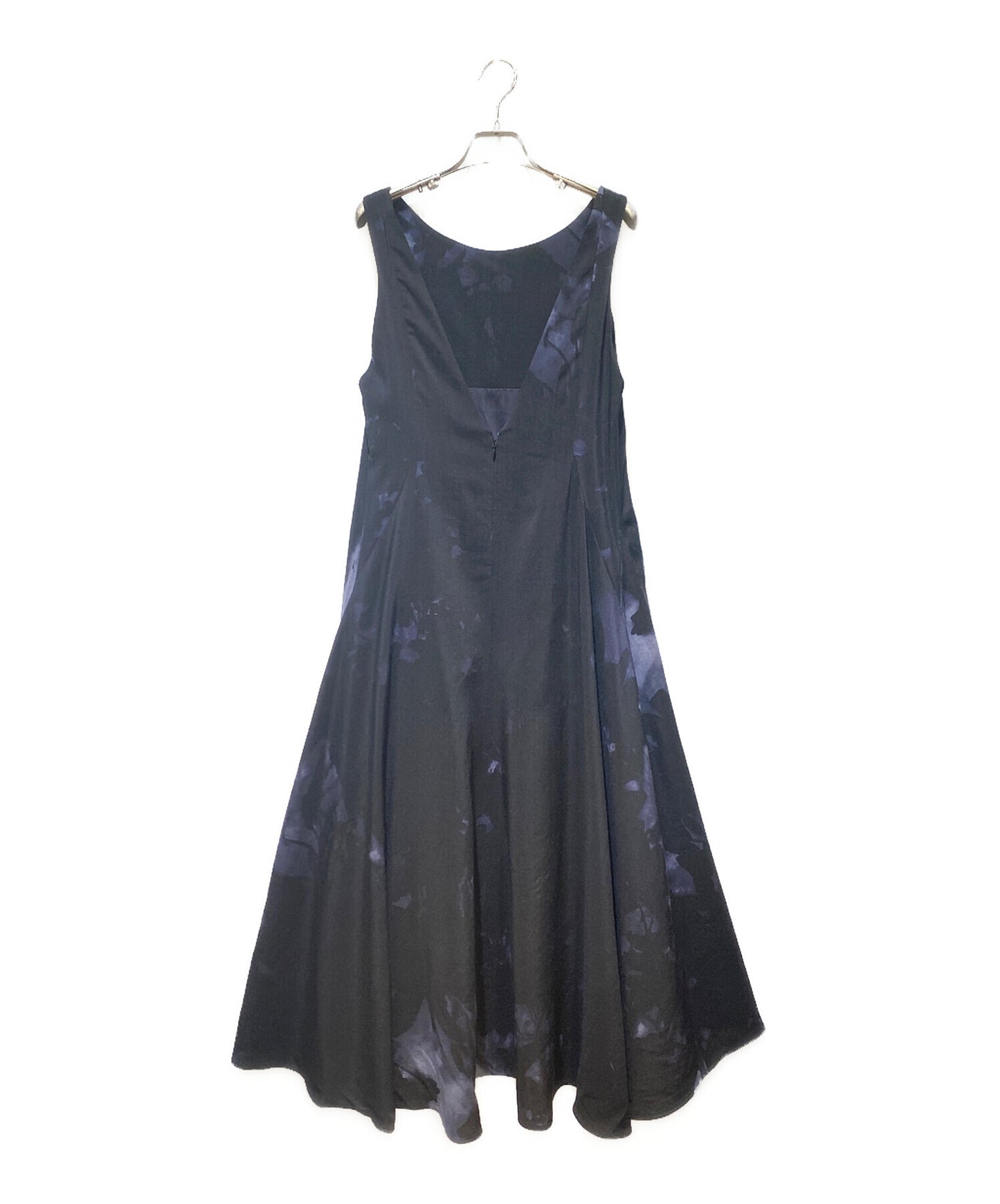 [Pre-owned] Y's WOOL FLOWER SHADOW PRINT DRESS YC-D18-128