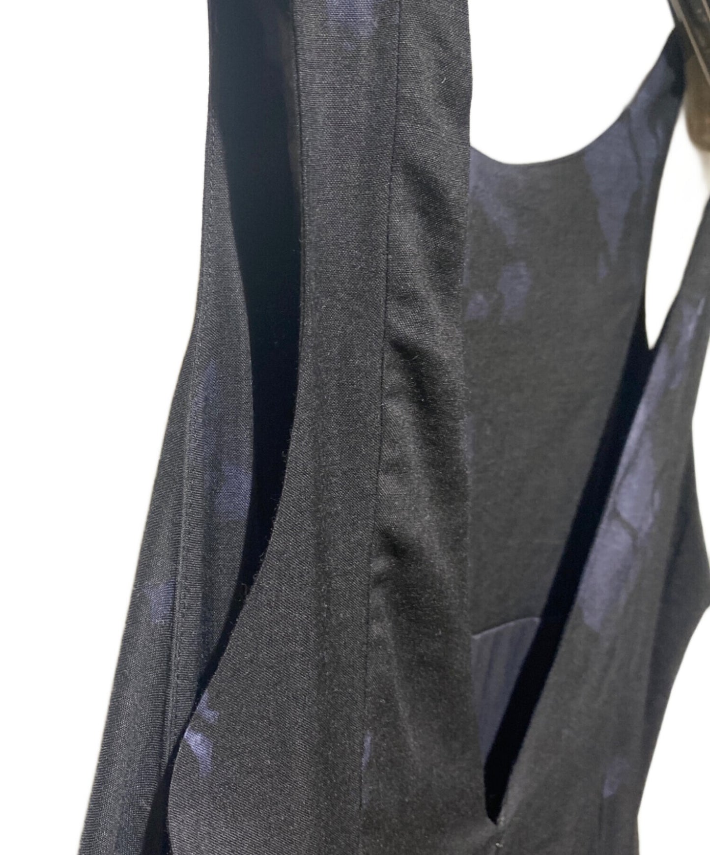 [Pre-owned] Y's WOOL FLOWER SHADOW PRINT DRESS YC-D18-128