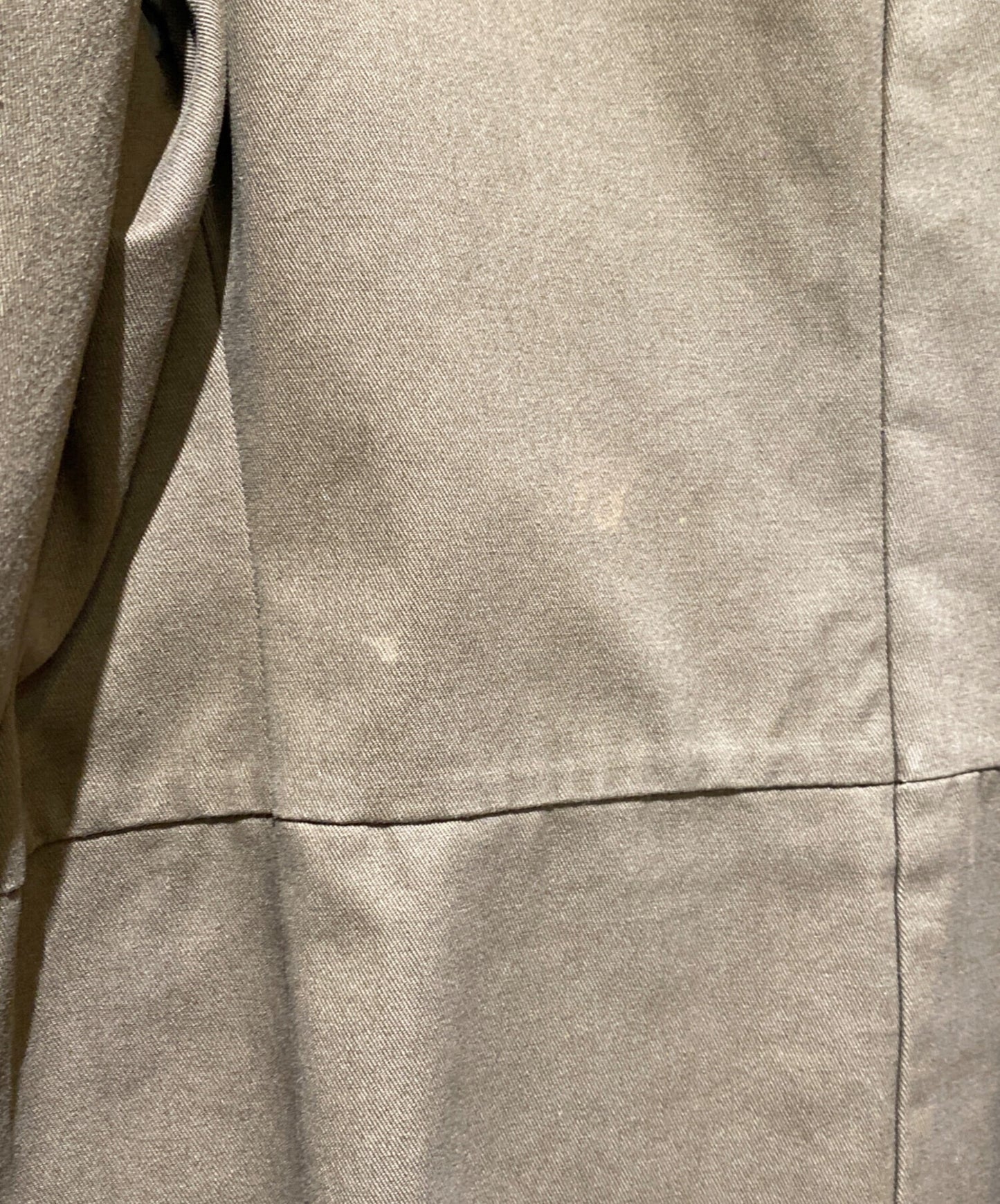 [Pre-owned] ISSEY MIYAKE Cut-off design leather coat IM83-LD002