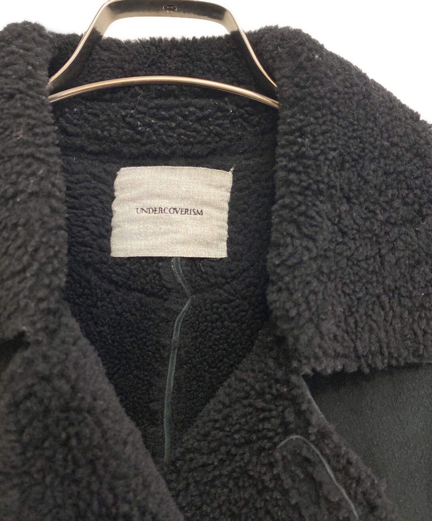 [Pre-owned] UNDERCOVERISM Leather Docking Mouton Coat L4302