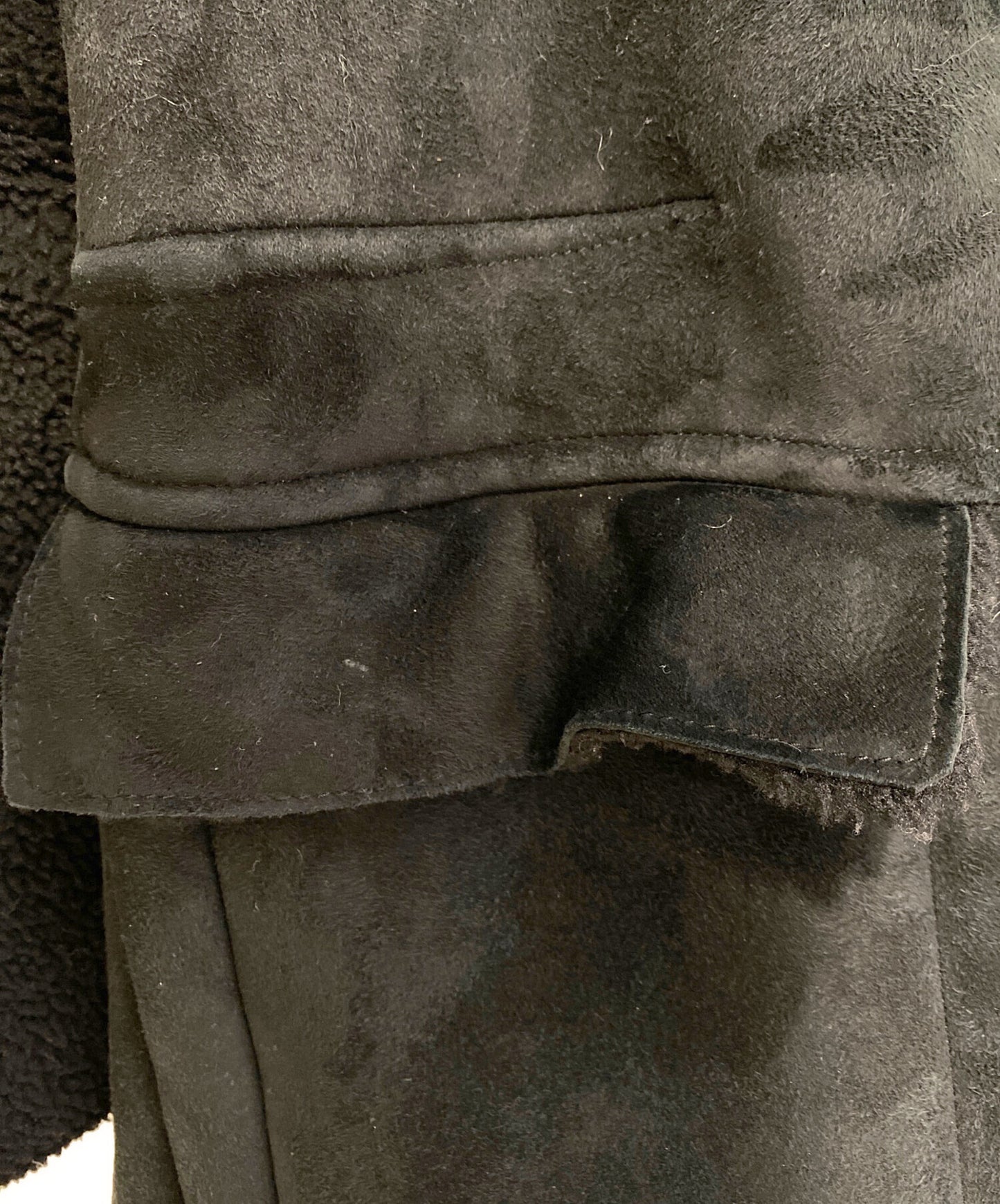 [Pre-owned] UNDERCOVERISM Leather Docking Mouton Coat L4302