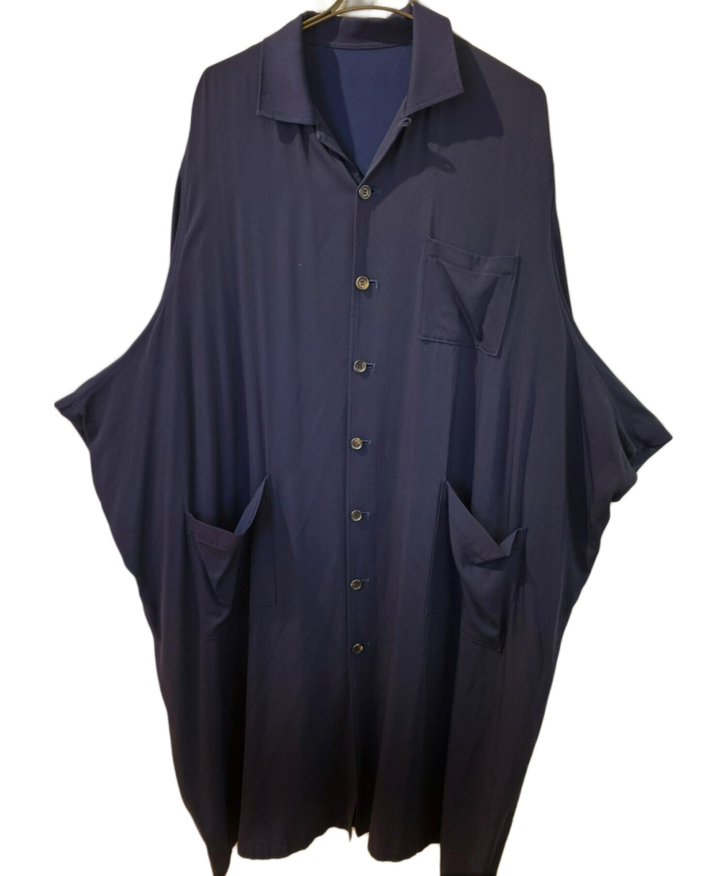 [Pre-owned] Y's 95AW Gabardine long coat YE-D03-200