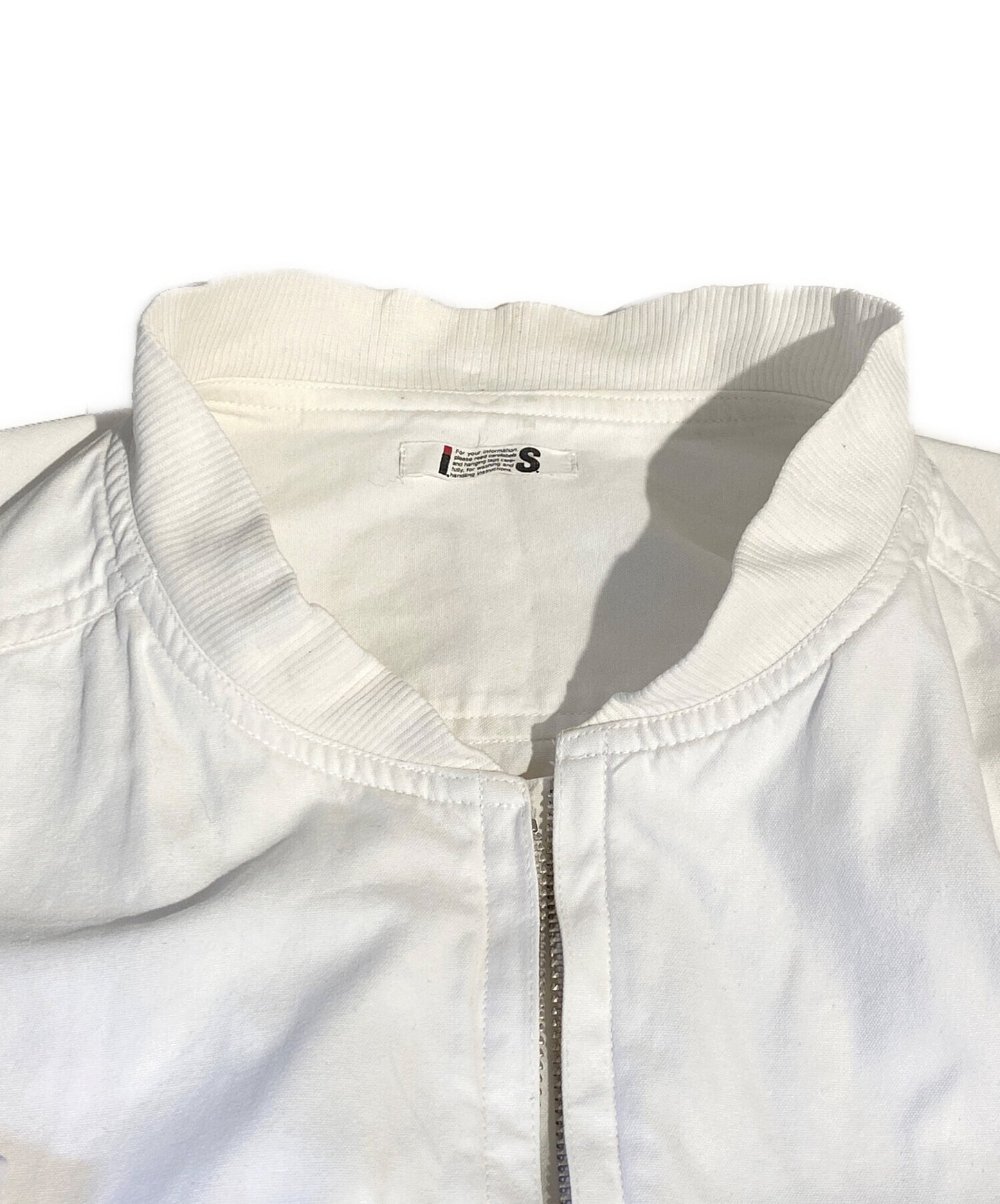 [Pre-owned] I.S. ISSEY MIYAKE Cotton Bomber Jacket