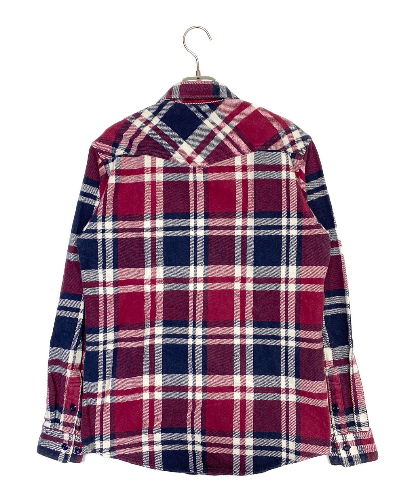 [Pre-owned] SUPREME Heavyweight Plaid Shirt