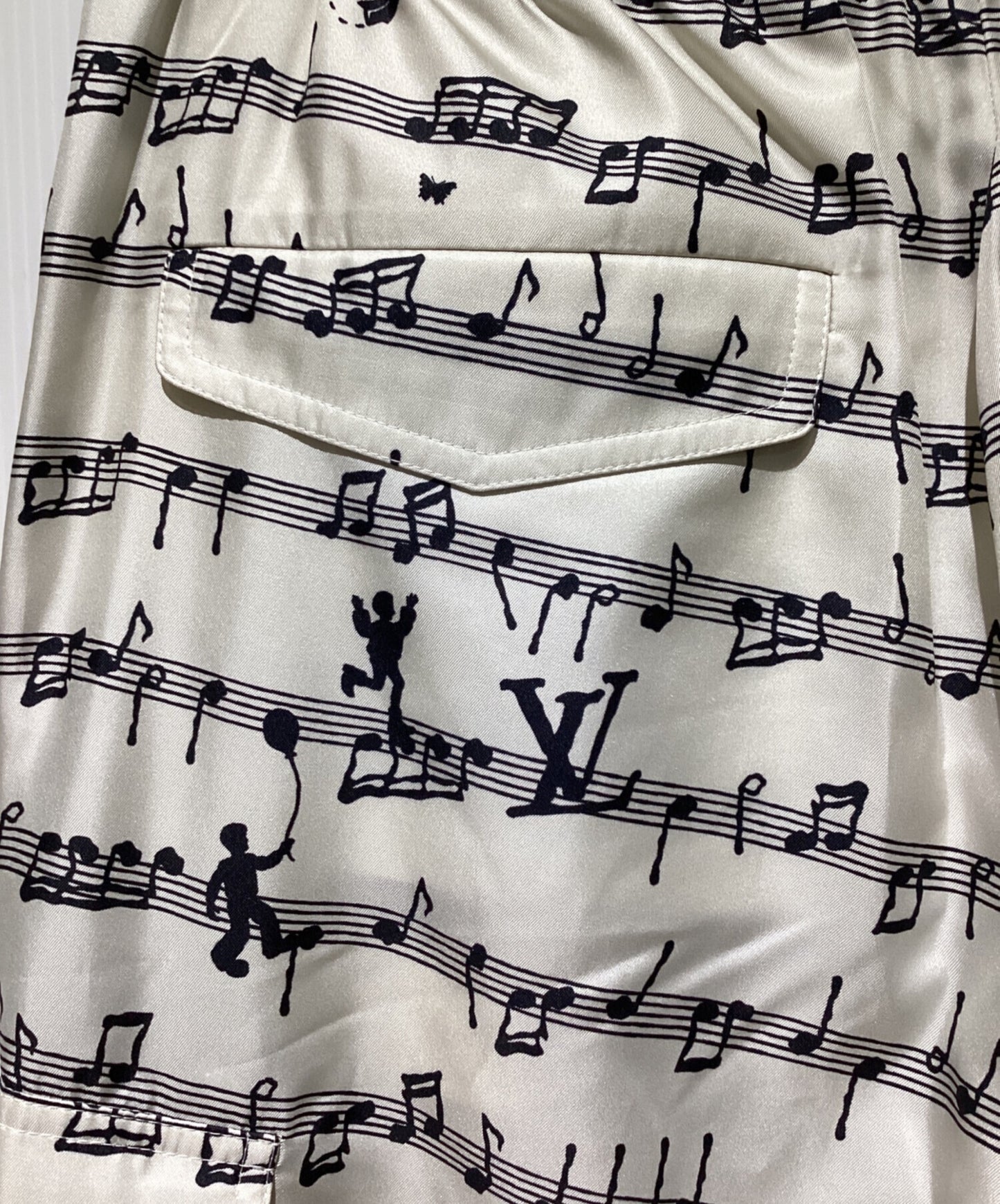 [Pre-owned] LOUIS VUITTON 23SS Pants with musical note pattern RM231M SV8 HOP09W