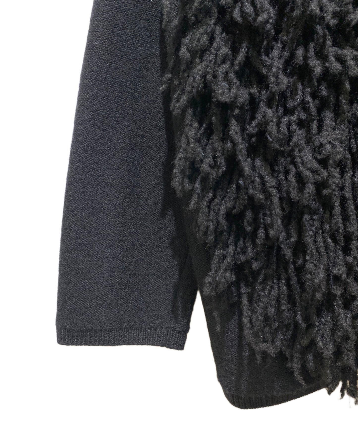 [Pre-owned] COMME des GARCONS HOMME PLUS Fringe Knit Cardigan PL-N004/AD2023