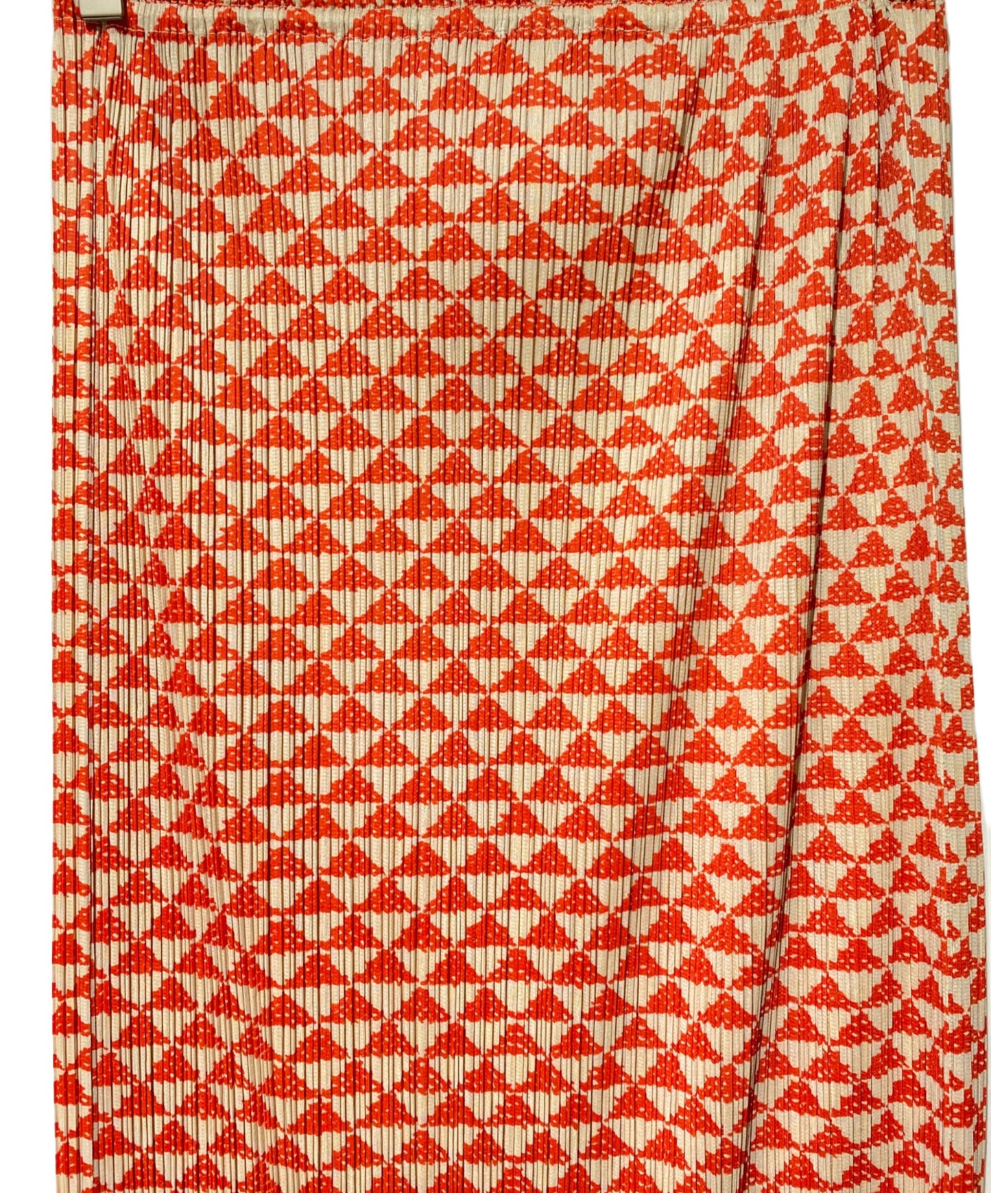 [Pre-owned] PLEATS PLEASE Triangle Pattern Pleated Skirt PP82-JG513