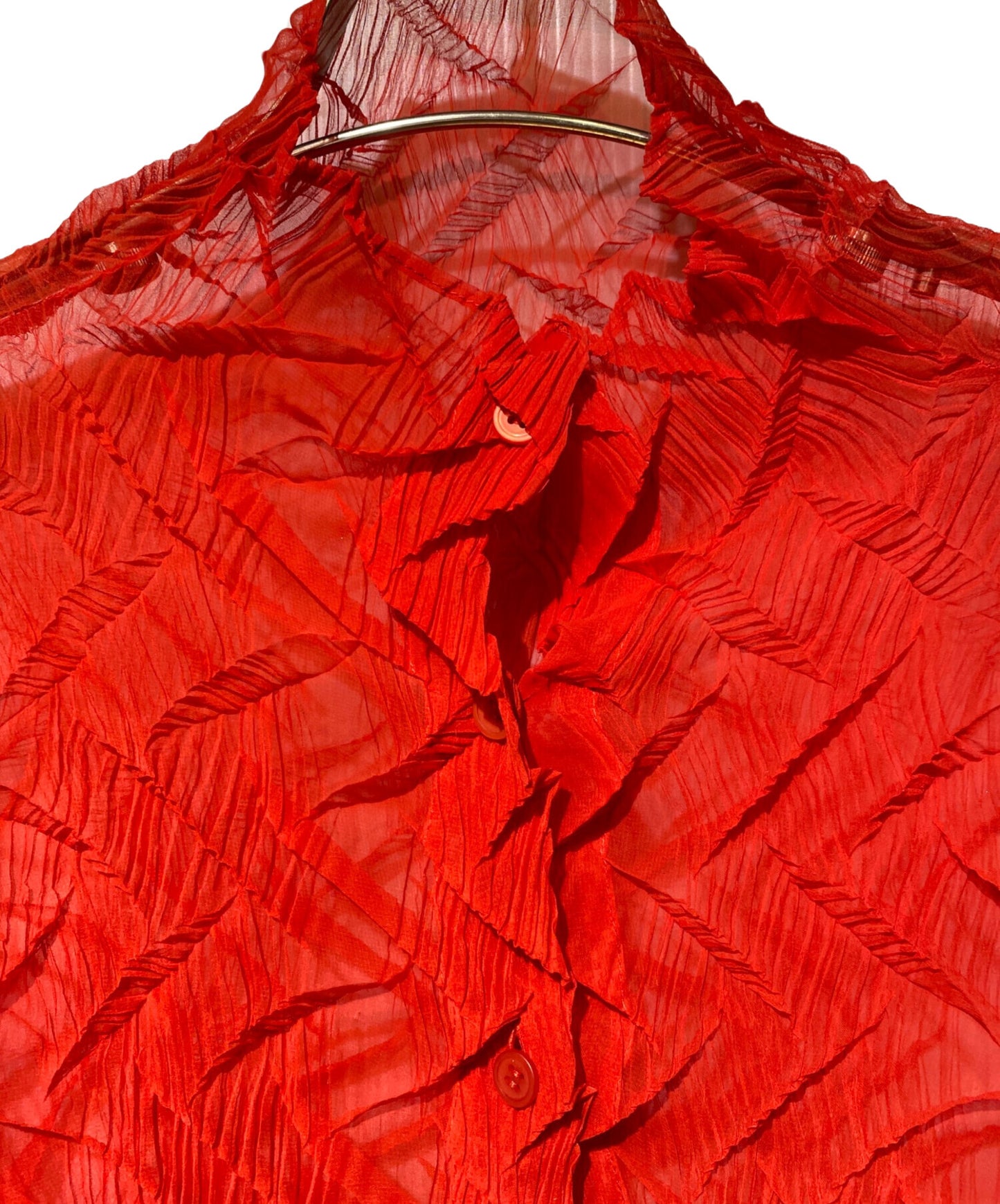 [Pre-owned] PLEATS PLEASE 3D Pleated Blouse IM74-FJ934