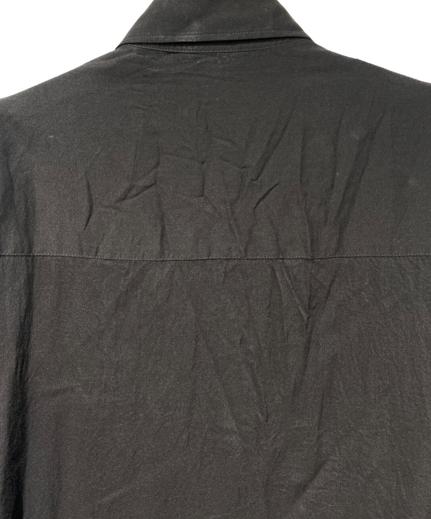 [Pre-owned] Yohji Yamamoto pour homme Double Tencel Long Shirt HD-B30-203