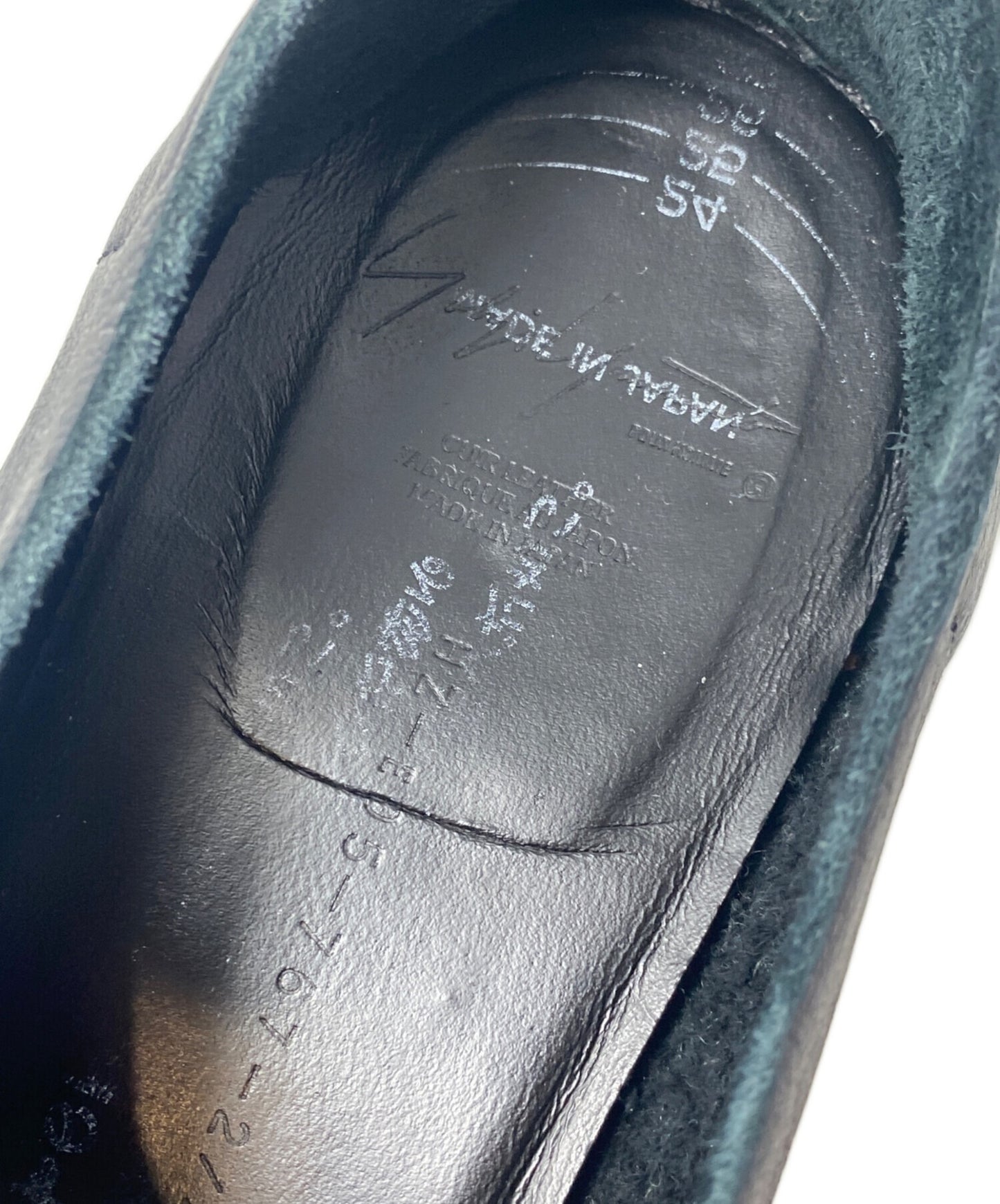 [Pre-owned] Yohji Yamamoto pour homme DEER NATURAL CENTER SEAM SHOES HZ-E05-767