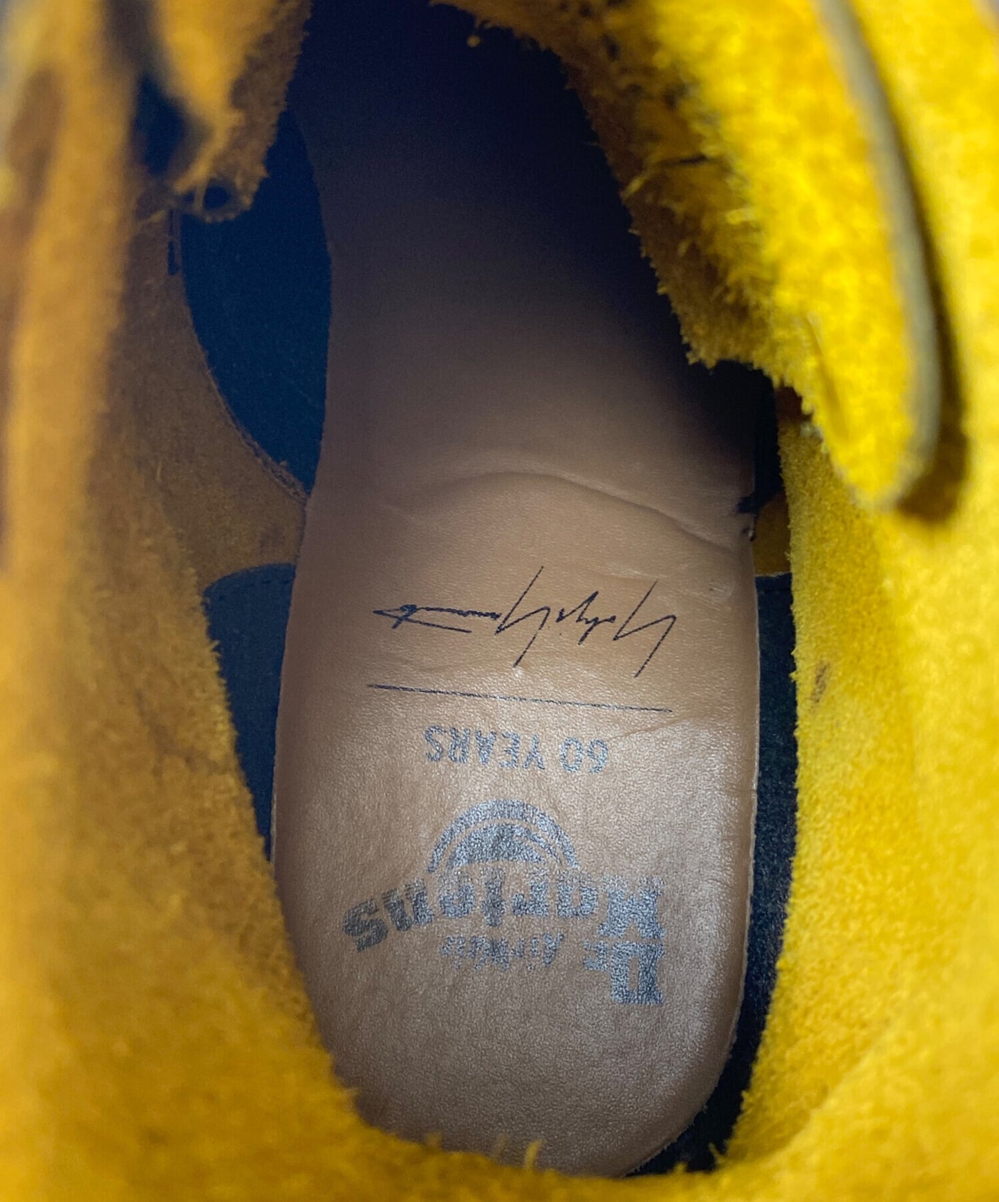 [Pre-owned] Yohji Yamamoto pour homme 20SS 1460 YY WEB 8 HOLE BOOTS