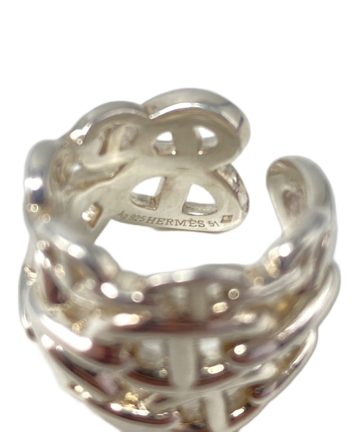 [Pre-owned] HERMES Chaîne d'Angle Ancienne GM ring 210289064