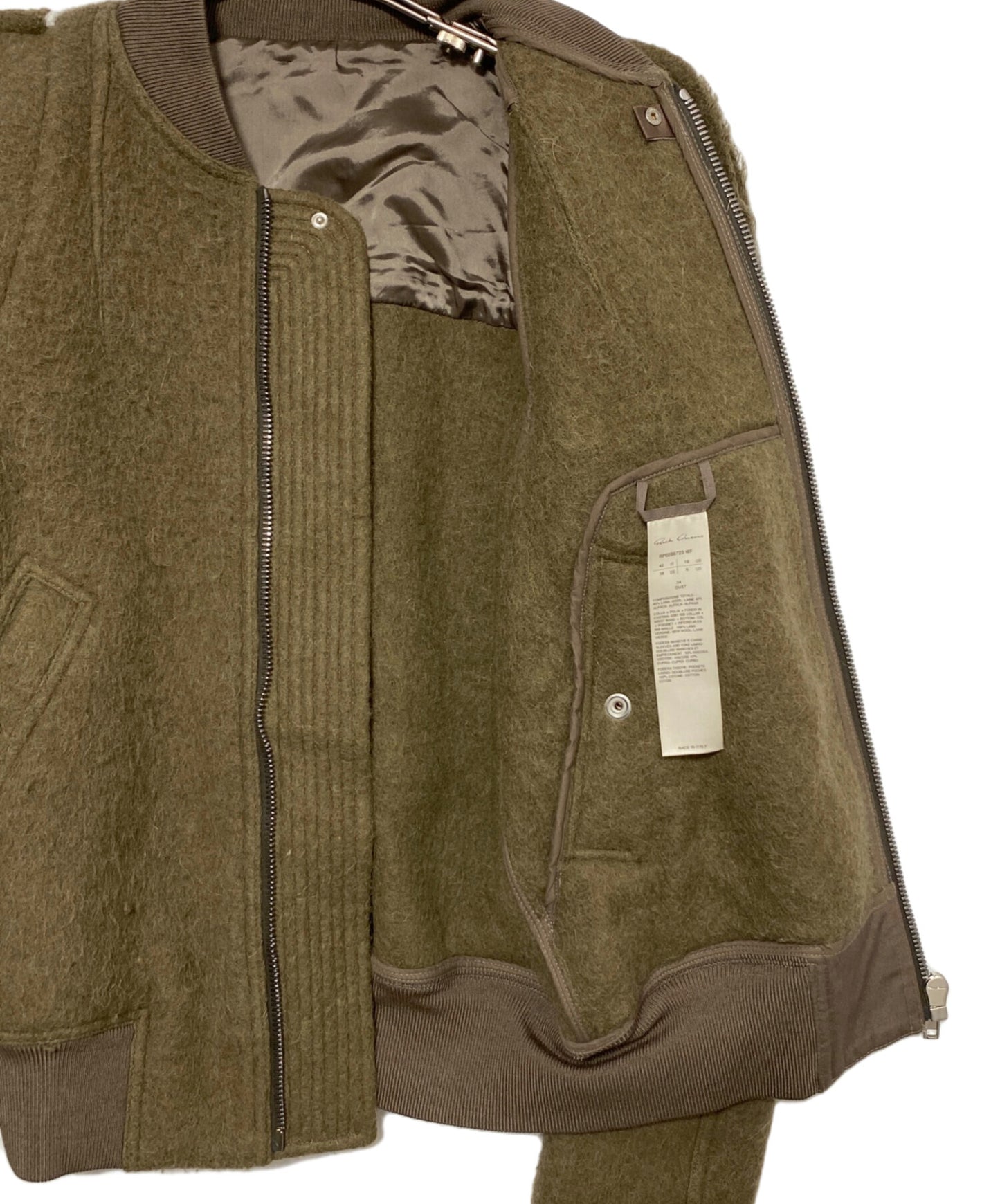 [Pre-owned] RICK OWENS ZIONIC BOMBER RP02B6723-WF
