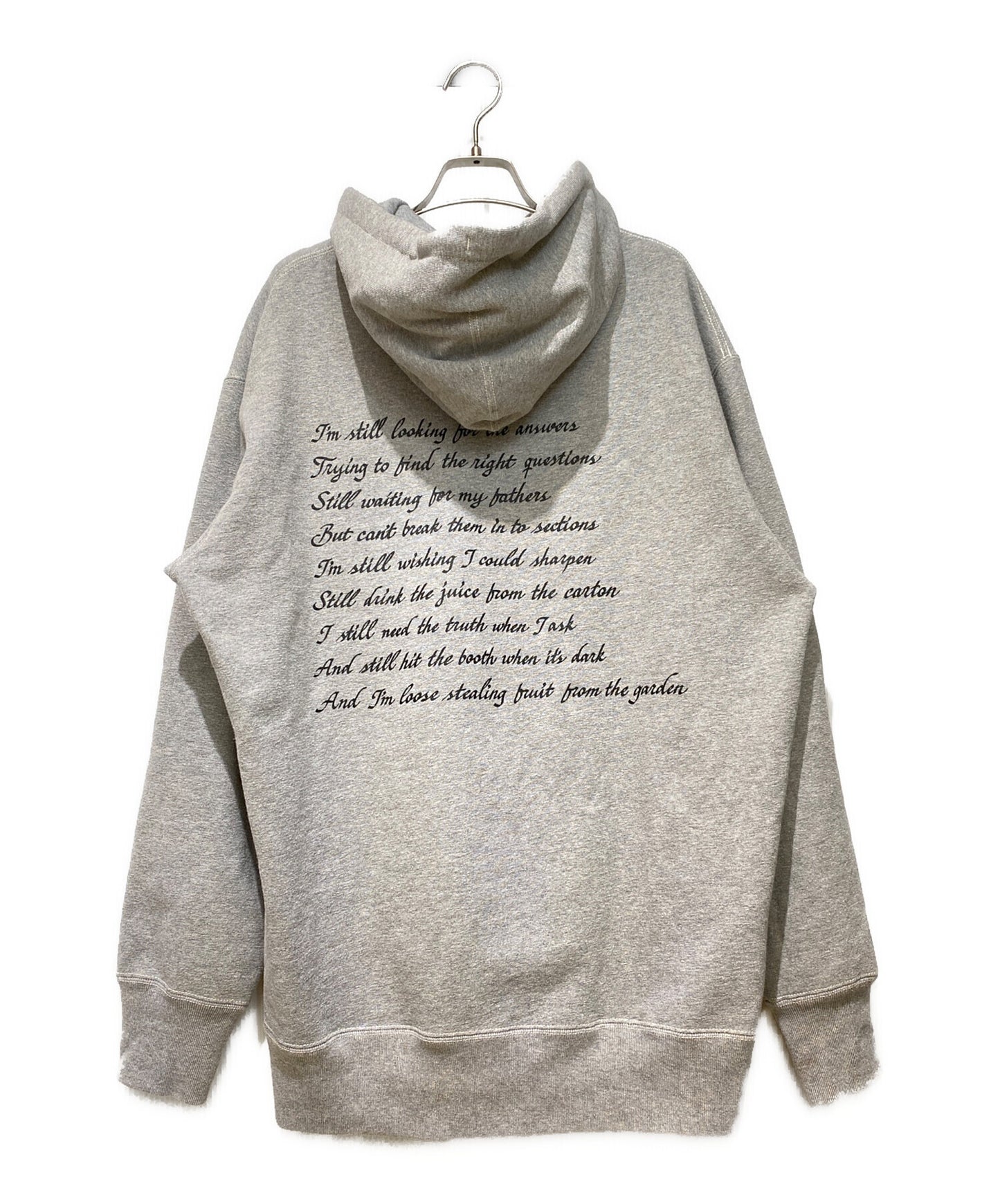 [Pre-owned] COMME des GARCONS JUNYA WATANABE MAN 21AW W name print hoodie WH-T101