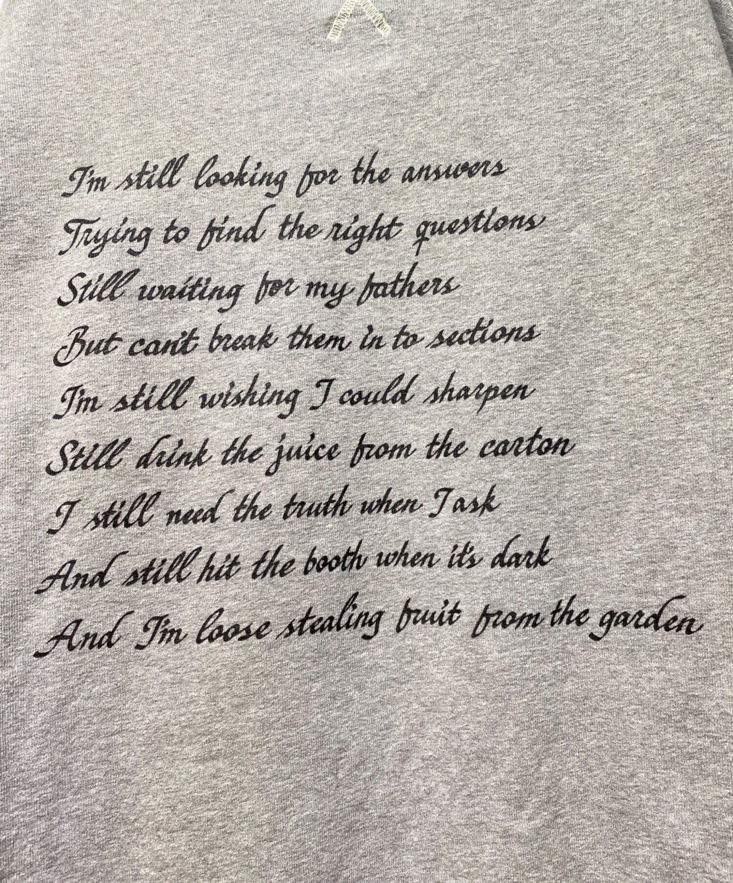 [Pre-owned] COMME des GARCONS JUNYA WATANABE MAN 21AW W name print hoodie WH-T101