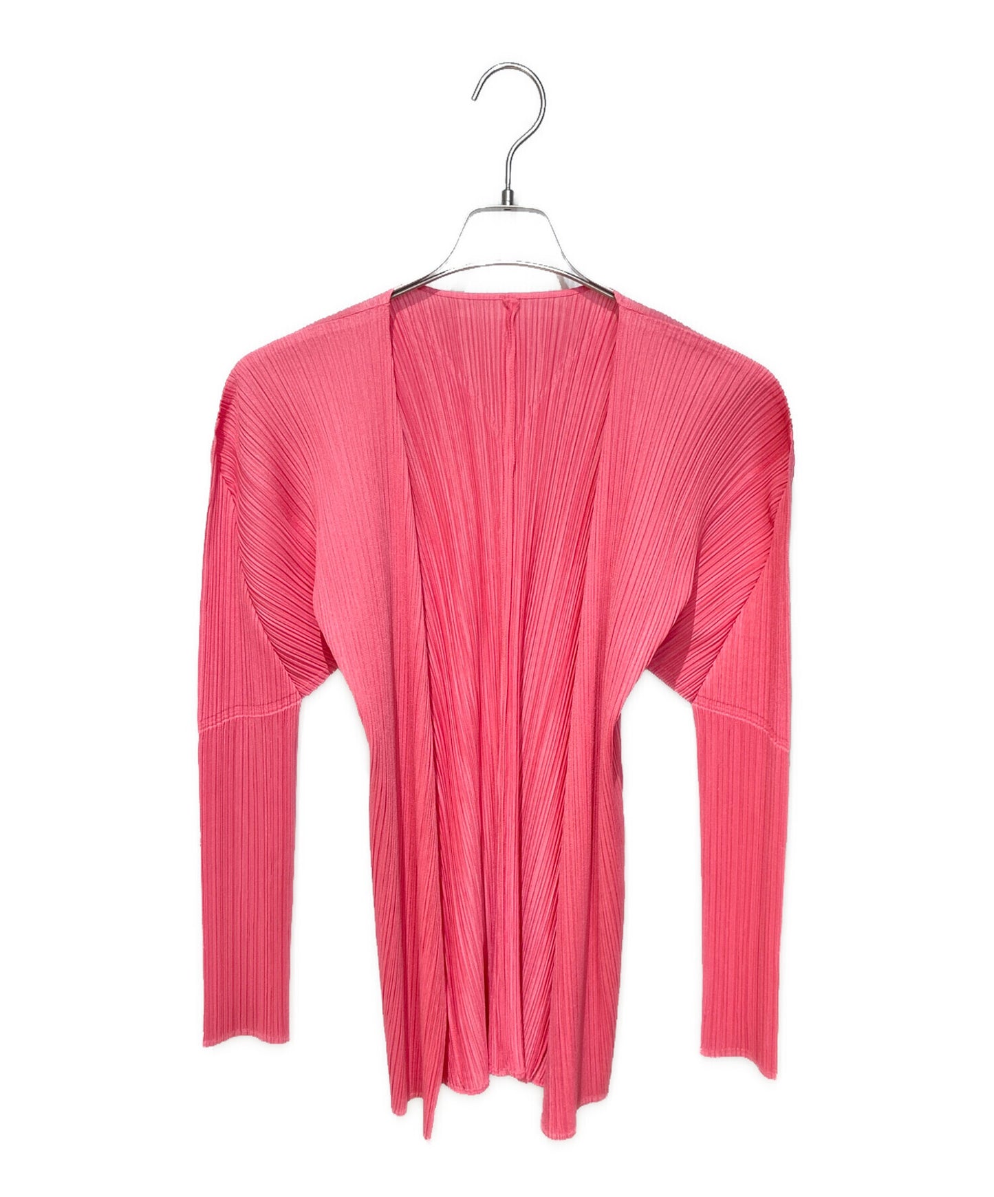 [Pre-owned] PLEATS PLEASE pleated cardigan PP71-JO107