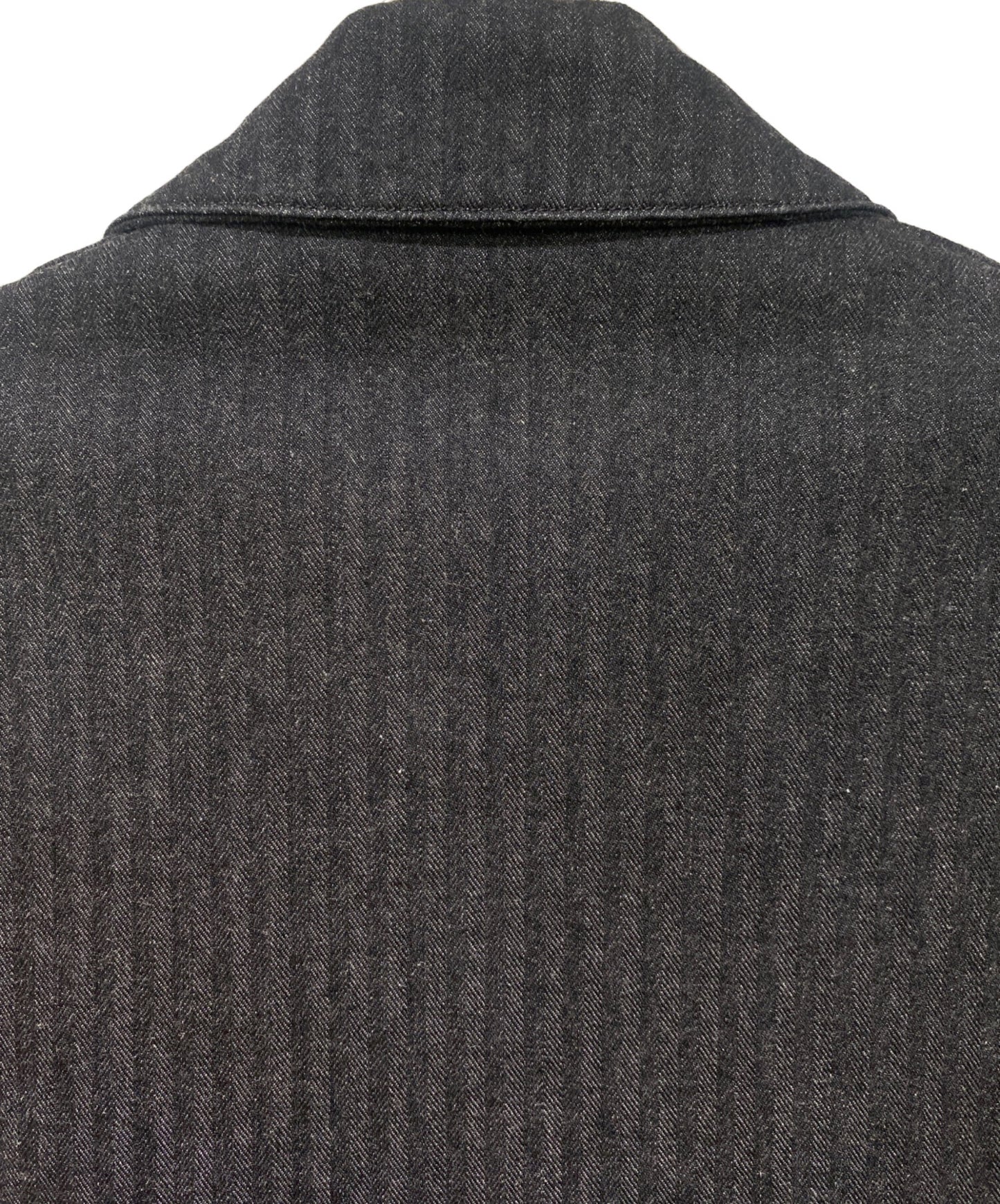 [Pre-owned] PRADA Logo Plate Denim Jacket GEB280 S000 16HD