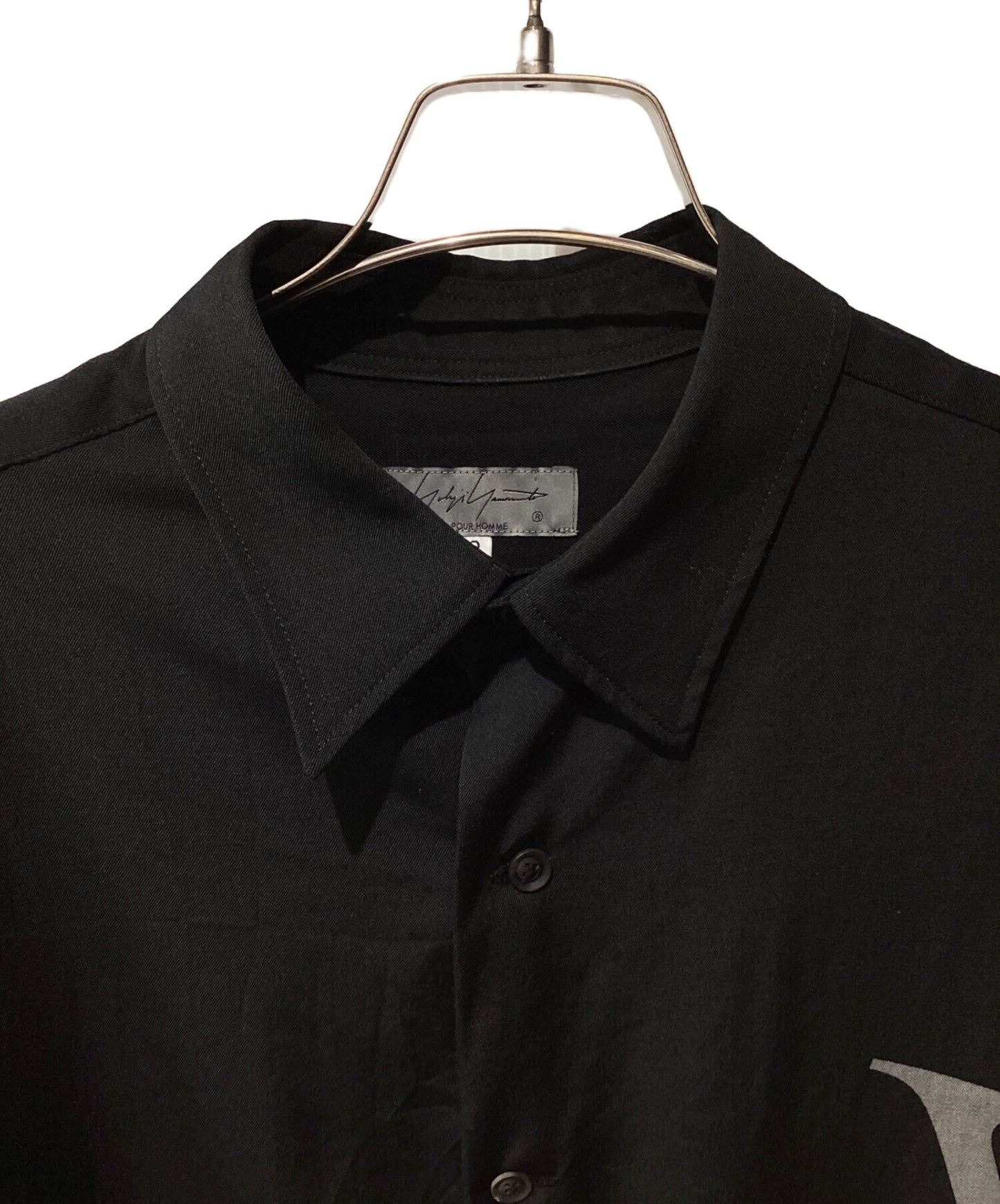 [Pre-owned] Yohji Yamamoto pour homme 24SS YY Extracted-dye shirt HS-B92-104