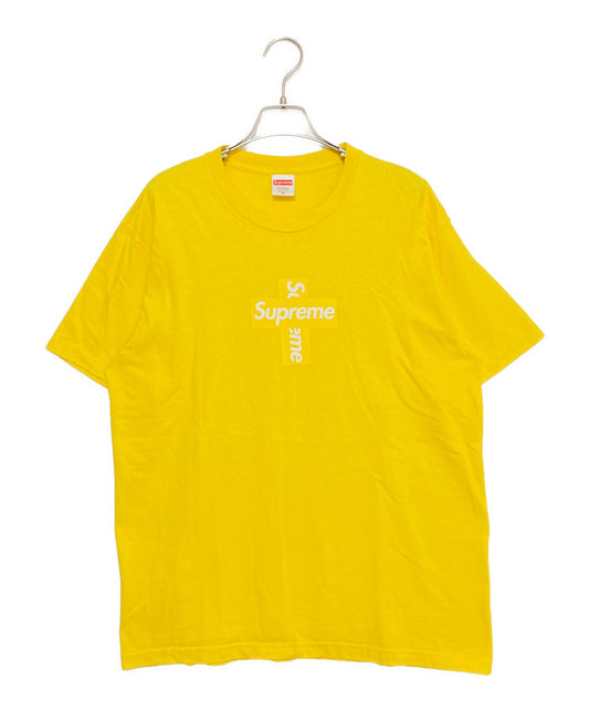 [Pre-owned] SUPREME Cross Box Logo Tee ( Cross Box Logo Tee )
