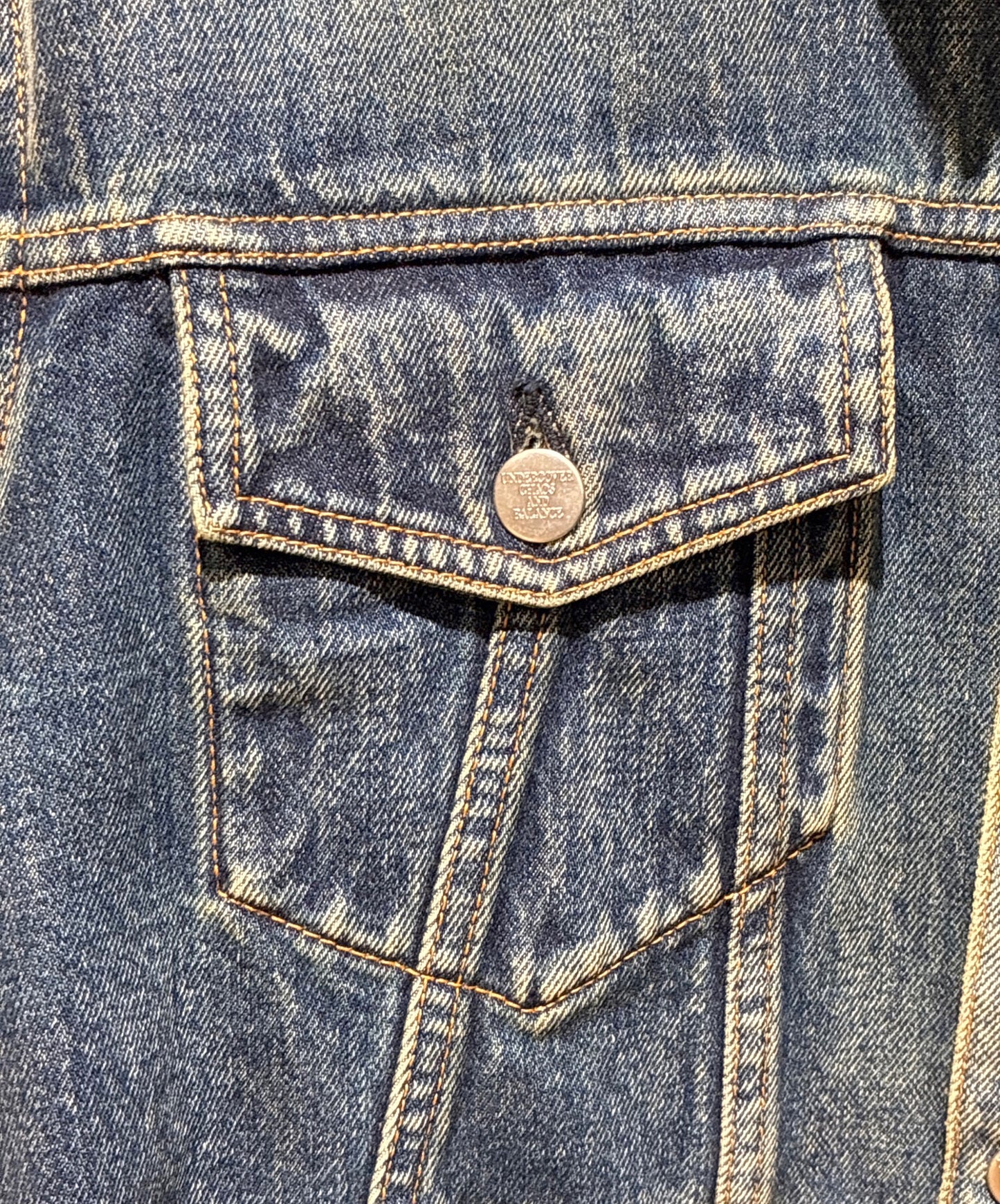 [Pre-owned] UNDERCOVER 24AW TWIN PEAKS Photo Patch Denim Jacket UC2D9201-1