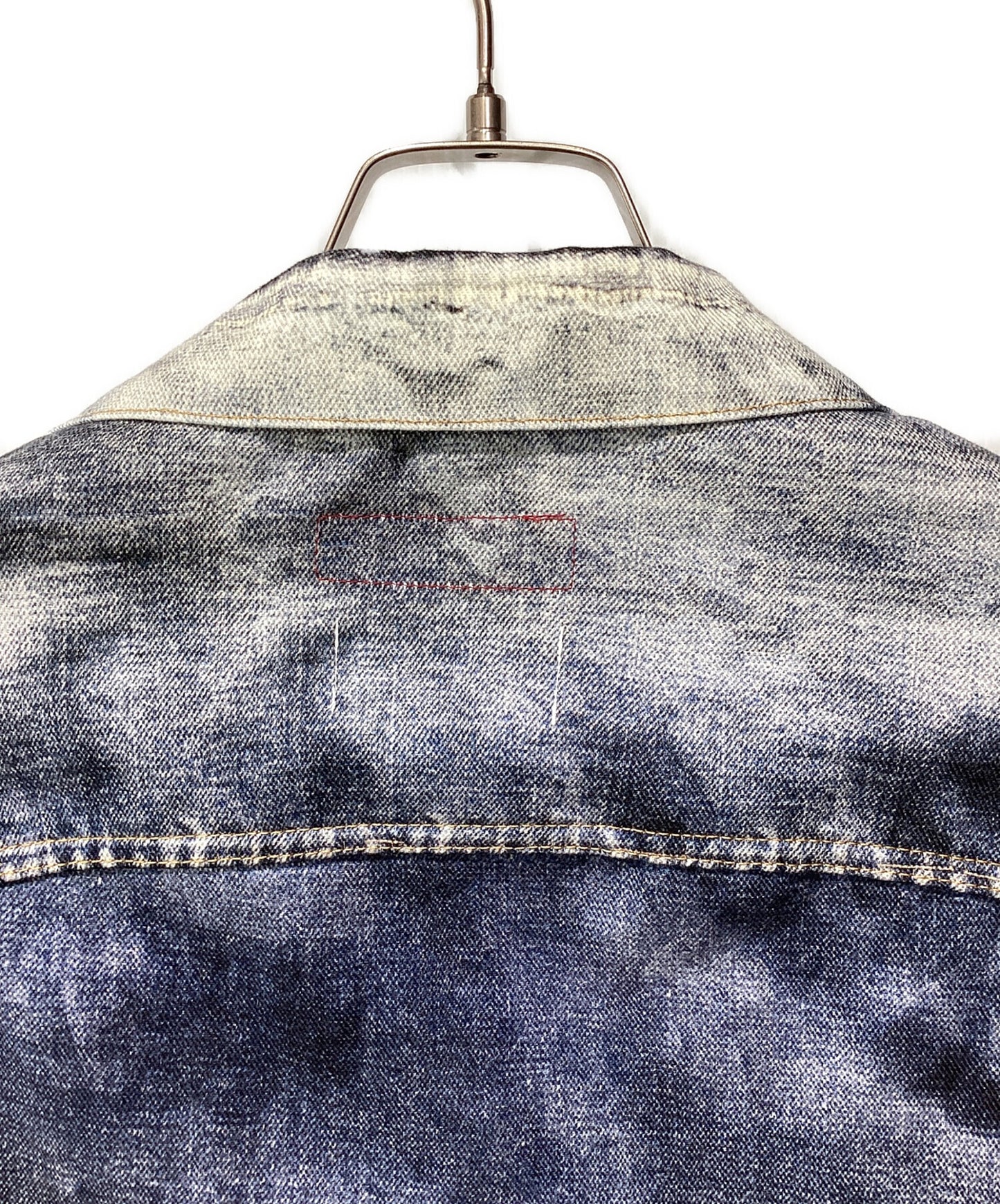 [Pre-owned] eYe COMME des GARCONS JUNYAWATANABE MAN 25SS Cotton twill inkjet print Levi's W name BerBerJin WO-J911