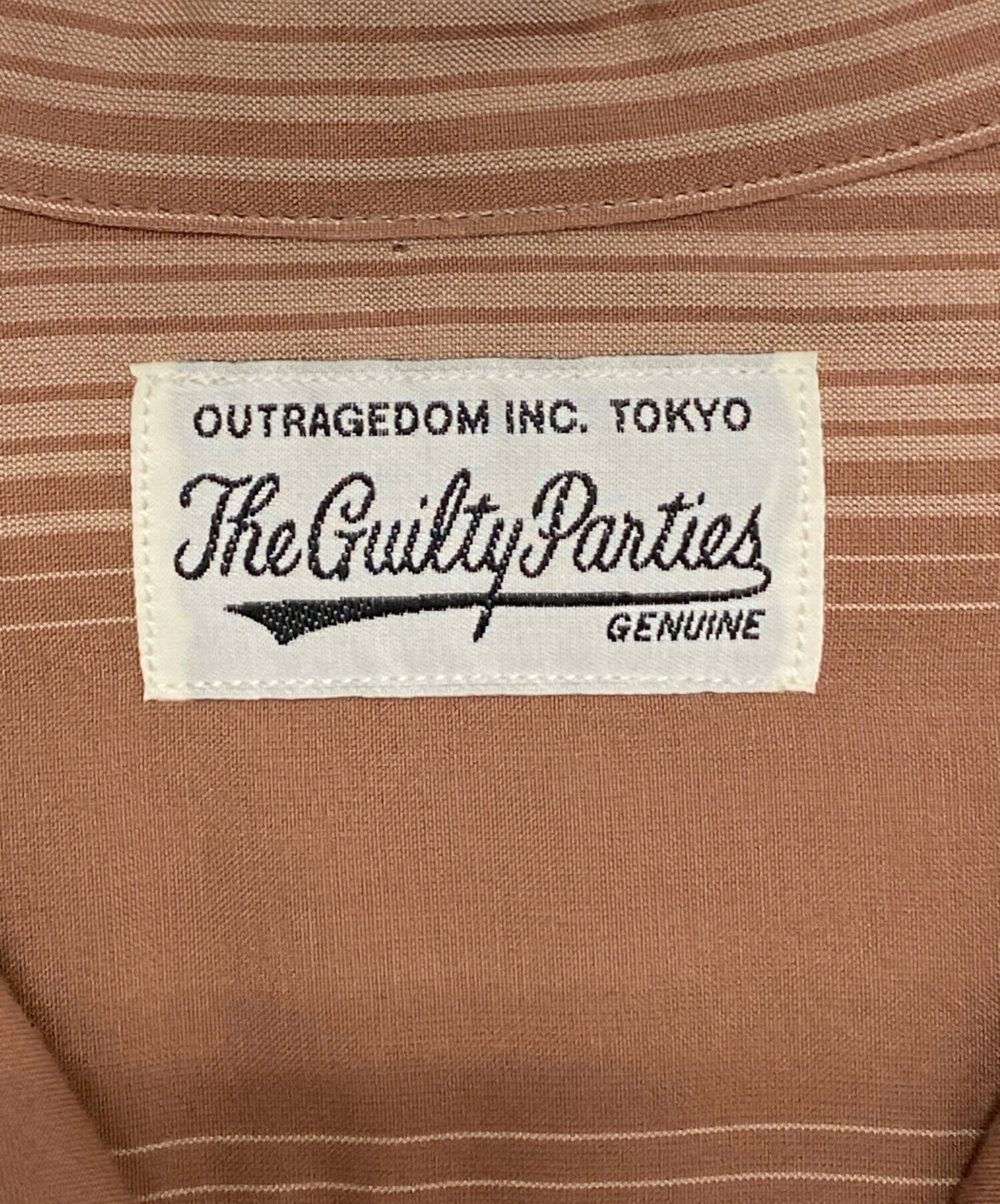 [Pre-owned] WACKO MARIA striped shirt