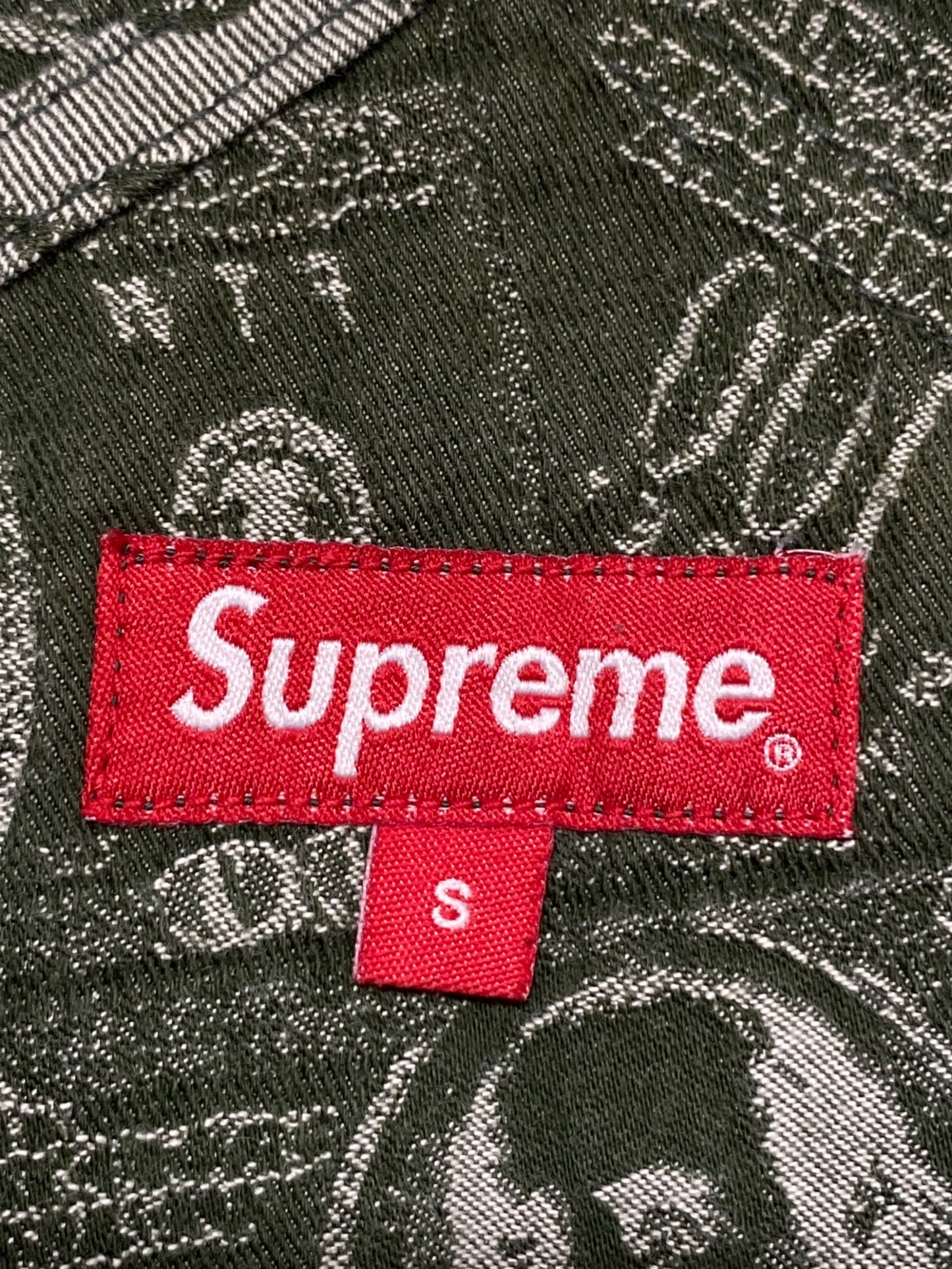 [Pre-owned] SUPREME 100 Dollar Bill Overalls